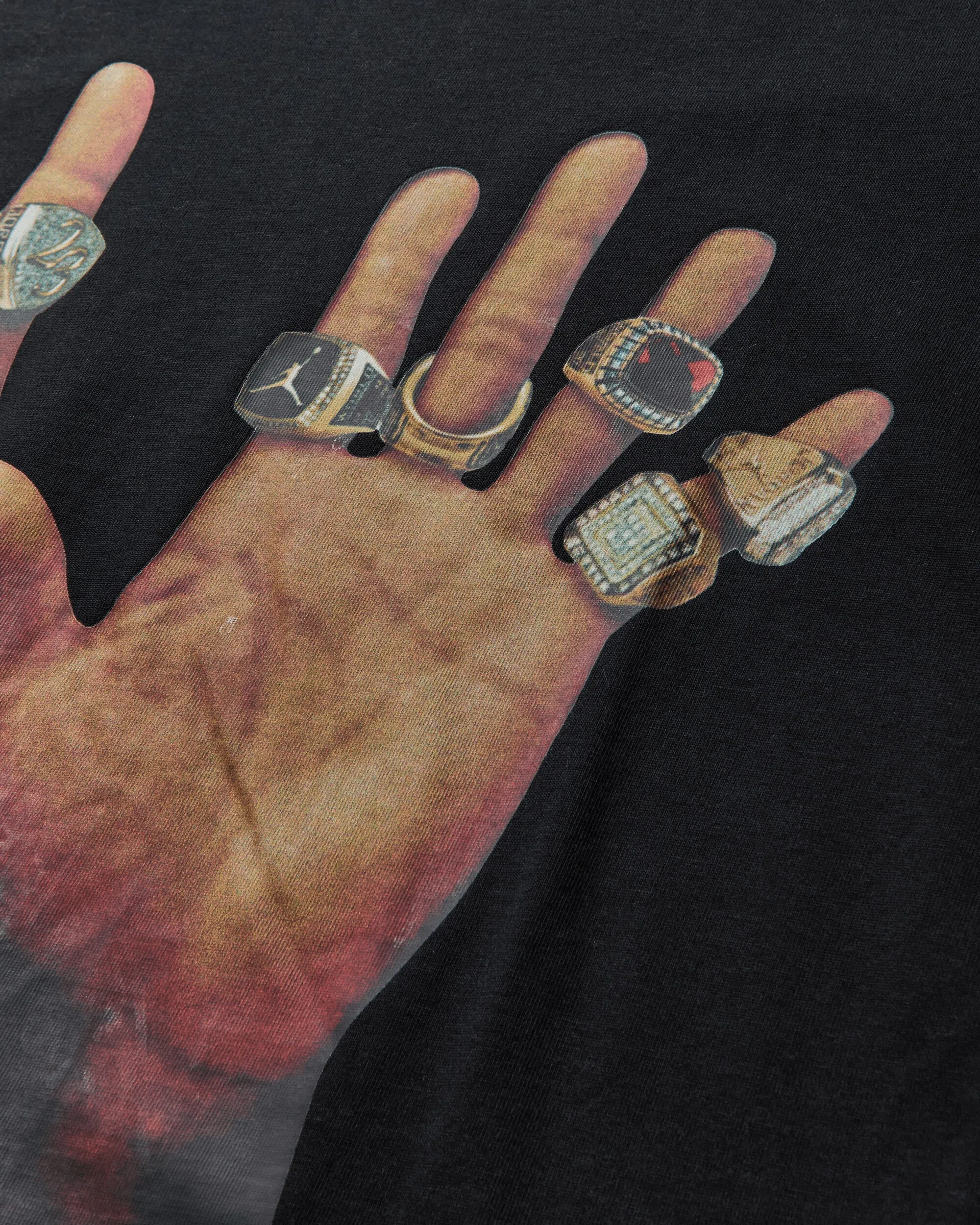 Men's Flight MVP Rings T-Shirt Black
