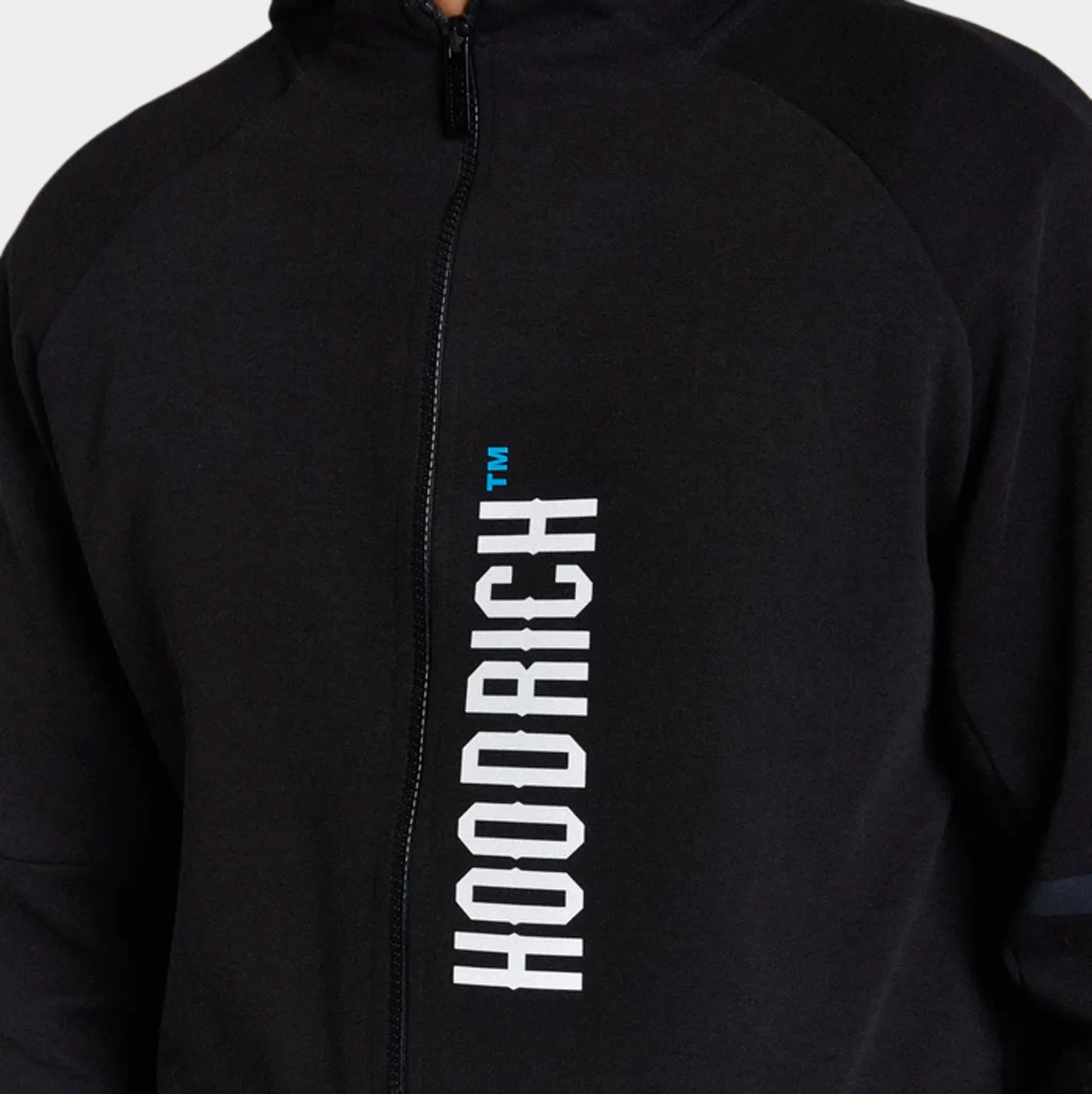 Mens Hoodrich Hoodrich Circuit Hoodie Black / White - Blue Diva