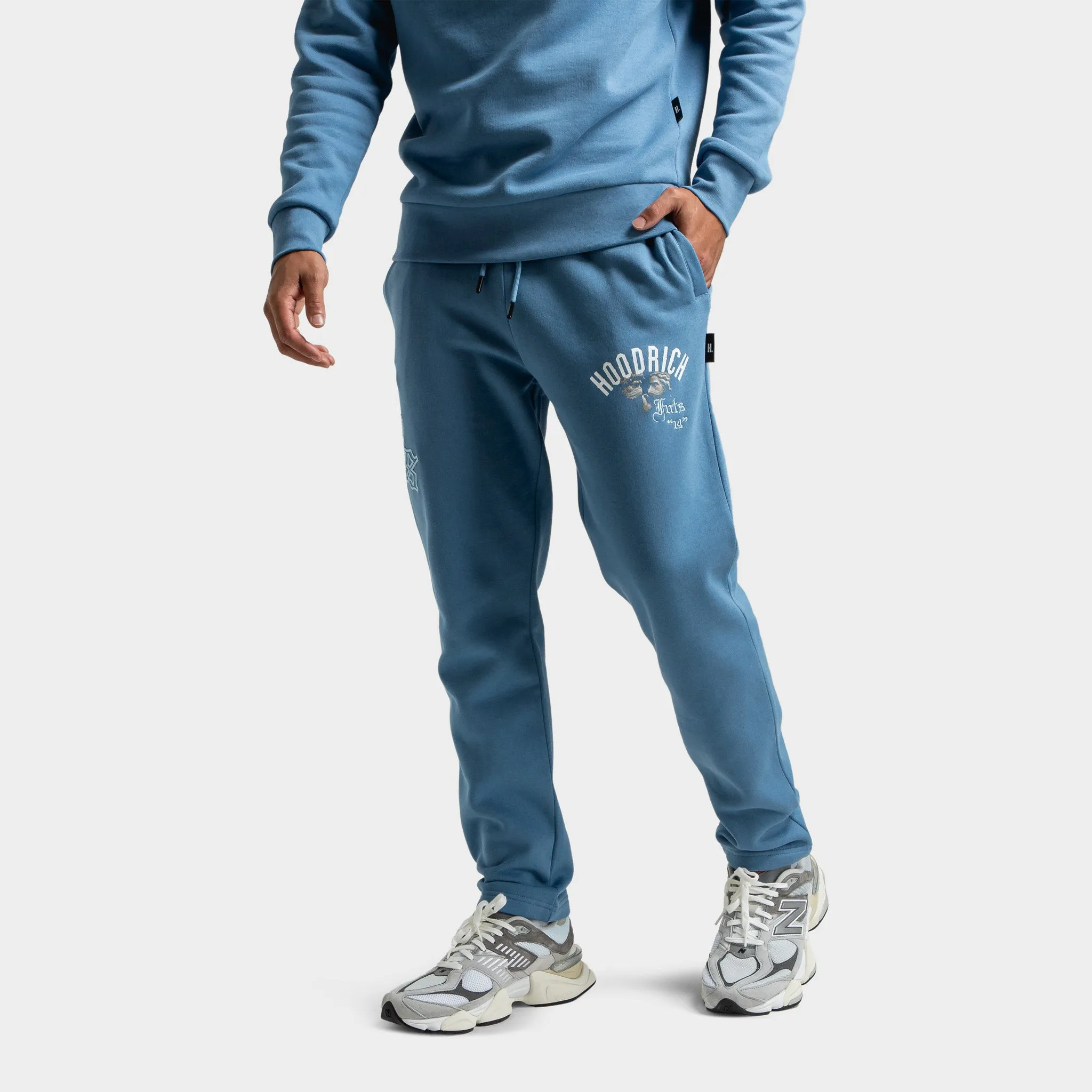 Mens Hoodrich Hoodrich Conquer Jogger Coronet Blue / White - Clear Sky