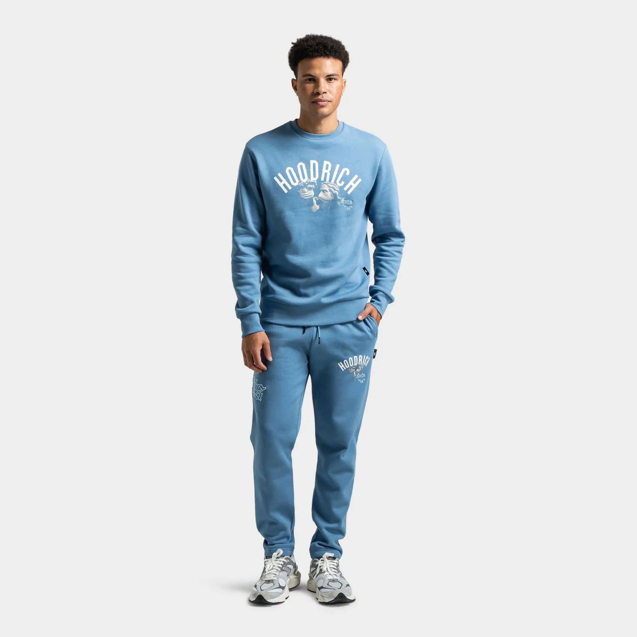 Mens Hoodrich Hoodrich Conquer Jogger Coronet Blue / White - Clear Sky