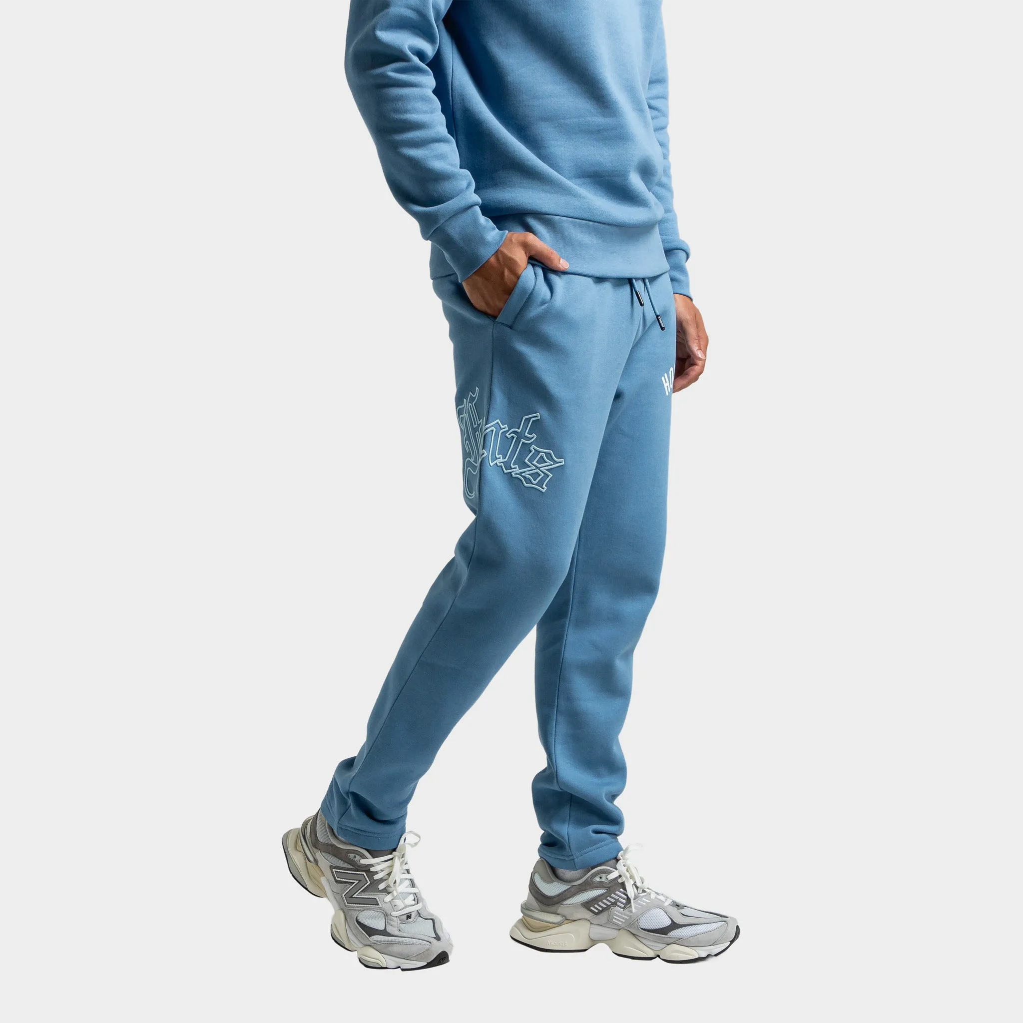Mens Hoodrich Hoodrich Conquer Jogger Coronet Blue / White - Clear Sky