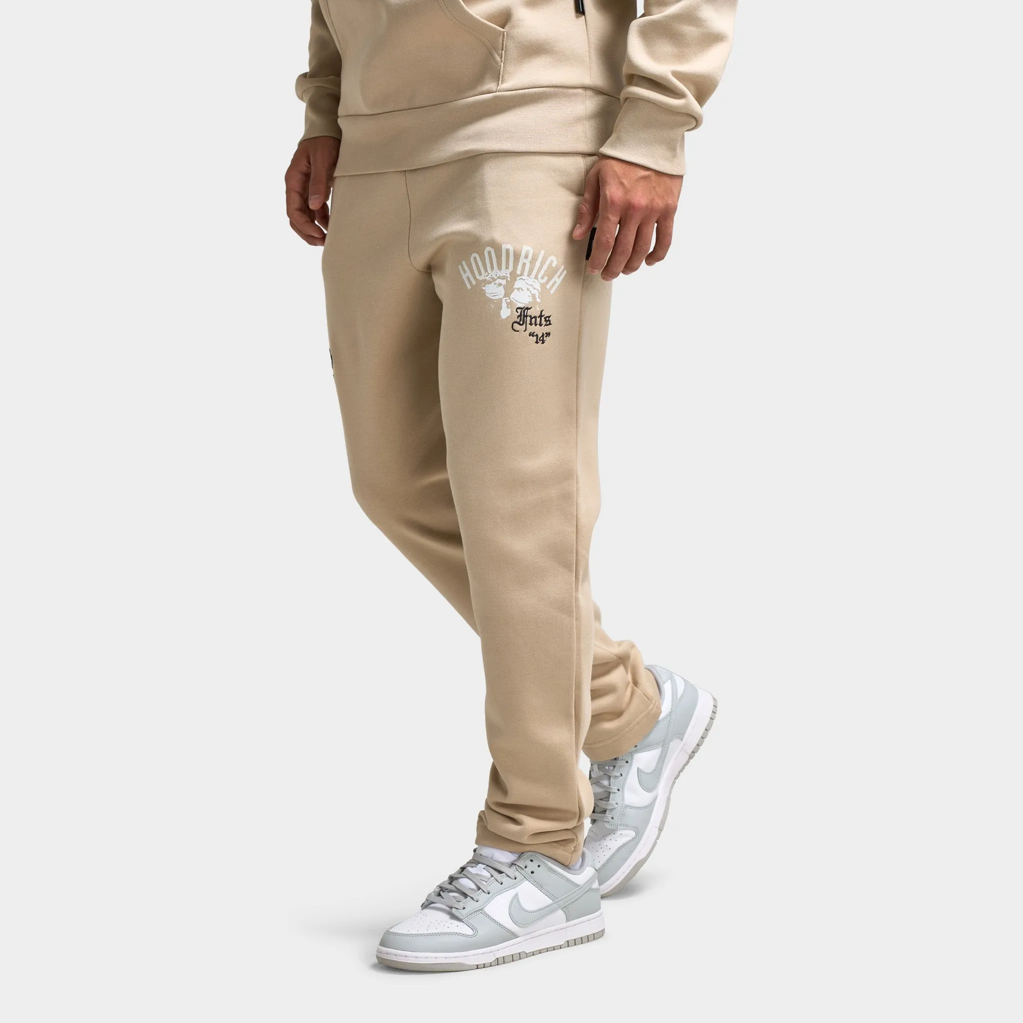 Mens Hoodrich Hoodrich Conquer Jogger Oxford Tan / White - Asphalt