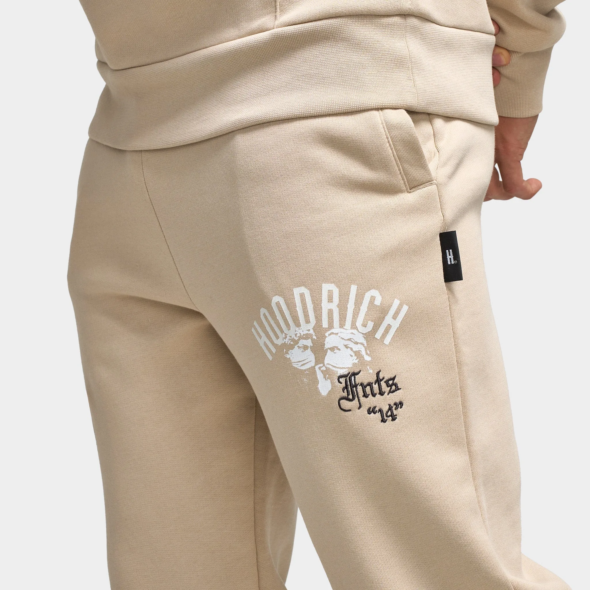 Mens Hoodrich Hoodrich Conquer Jogger Oxford Tan / White - Asphalt