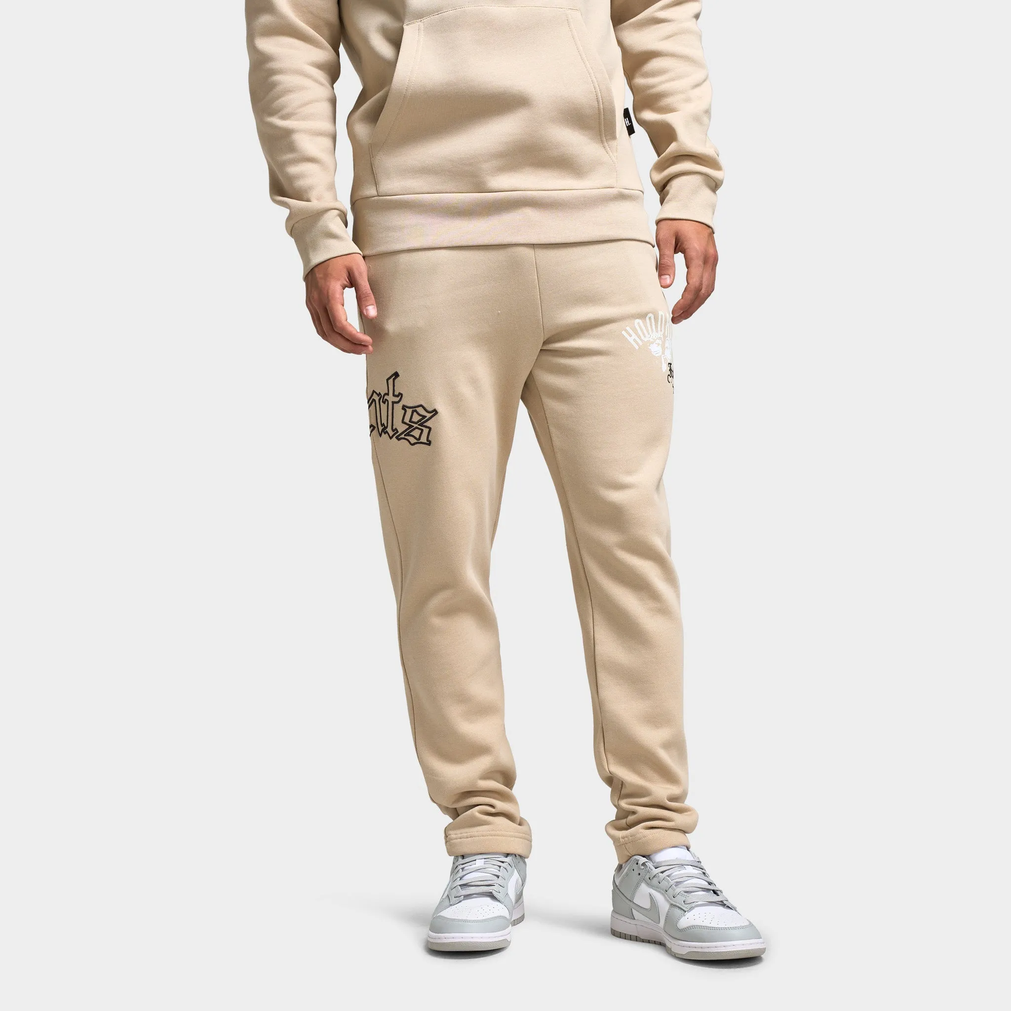 Mens Hoodrich Hoodrich Conquer Jogger Oxford Tan / White - Asphalt