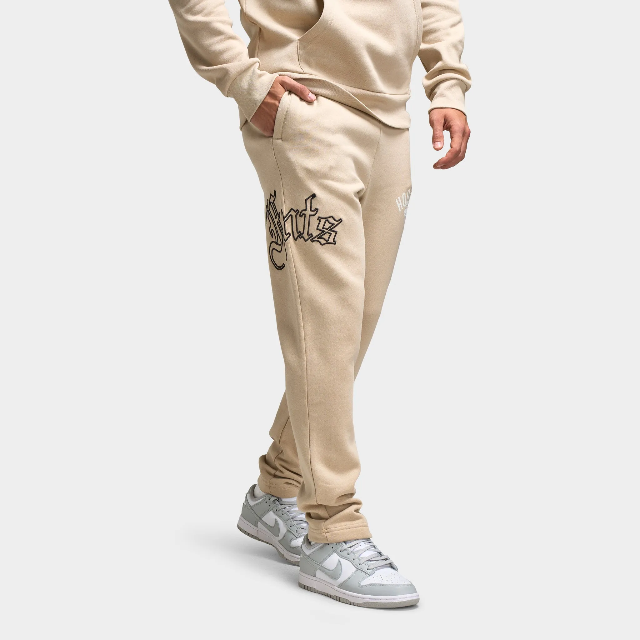 Mens Hoodrich Hoodrich Conquer Jogger Oxford Tan / White - Asphalt