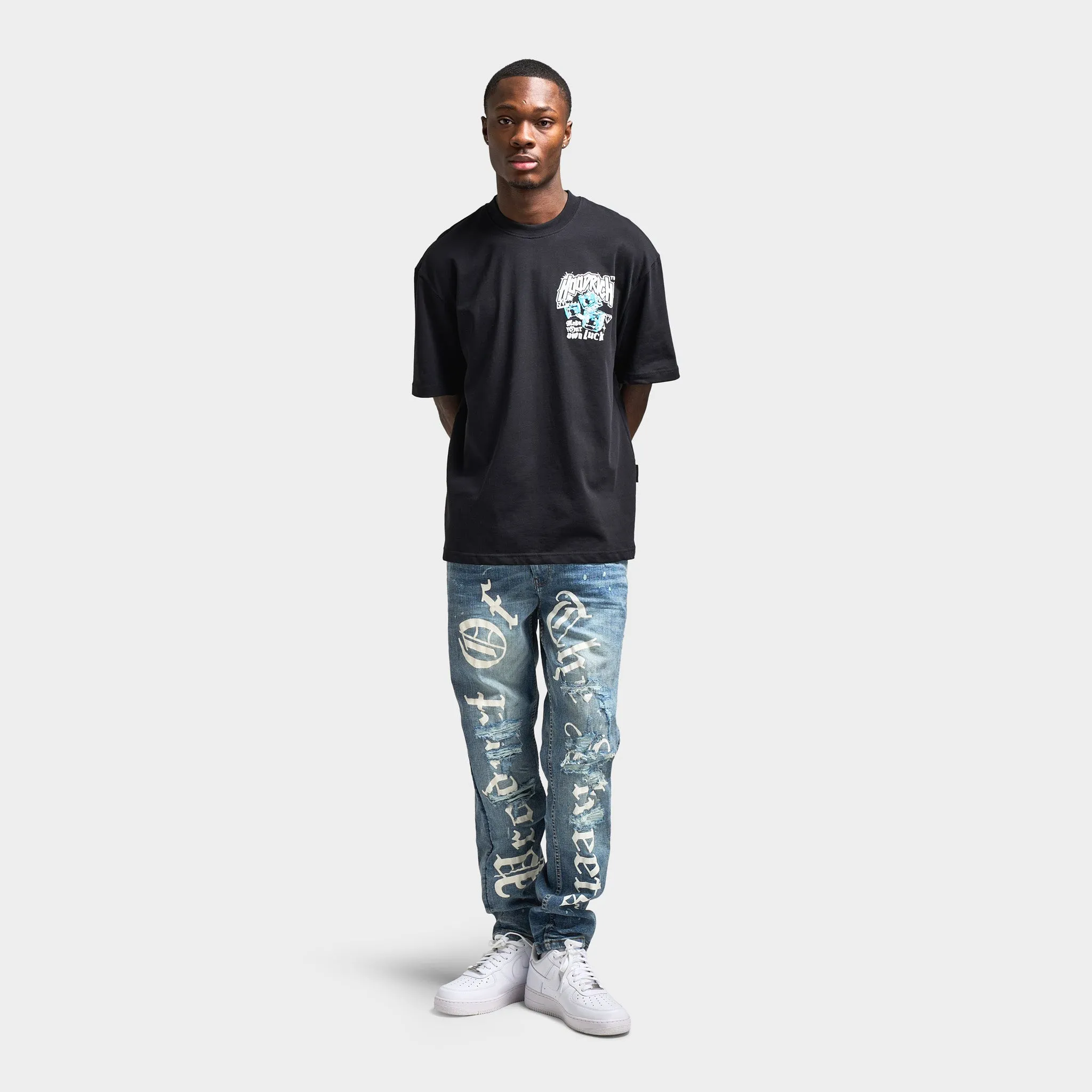 Mens Hoodrich Hoodrich Edge Jeans Blue / White
