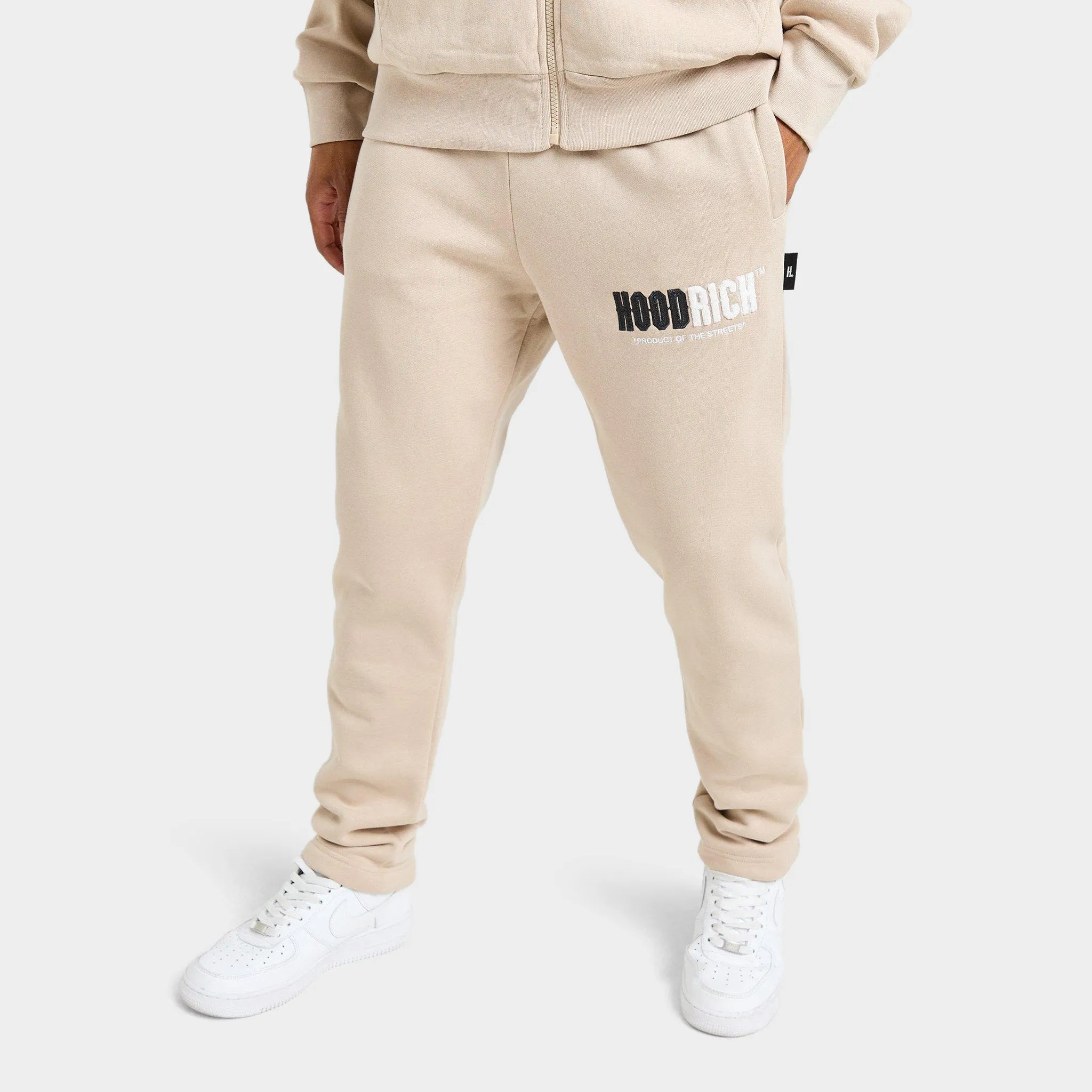 Mens Hoodrich Hoodrich Fade Open Hem Jogger / Oxford Tan