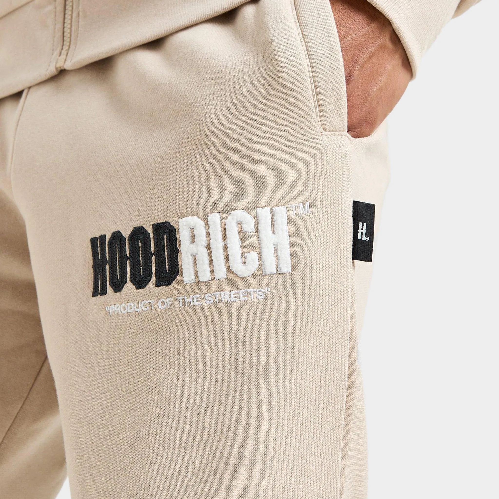 Mens Hoodrich Hoodrich Fade Open Hem Jogger / Oxford Tan
