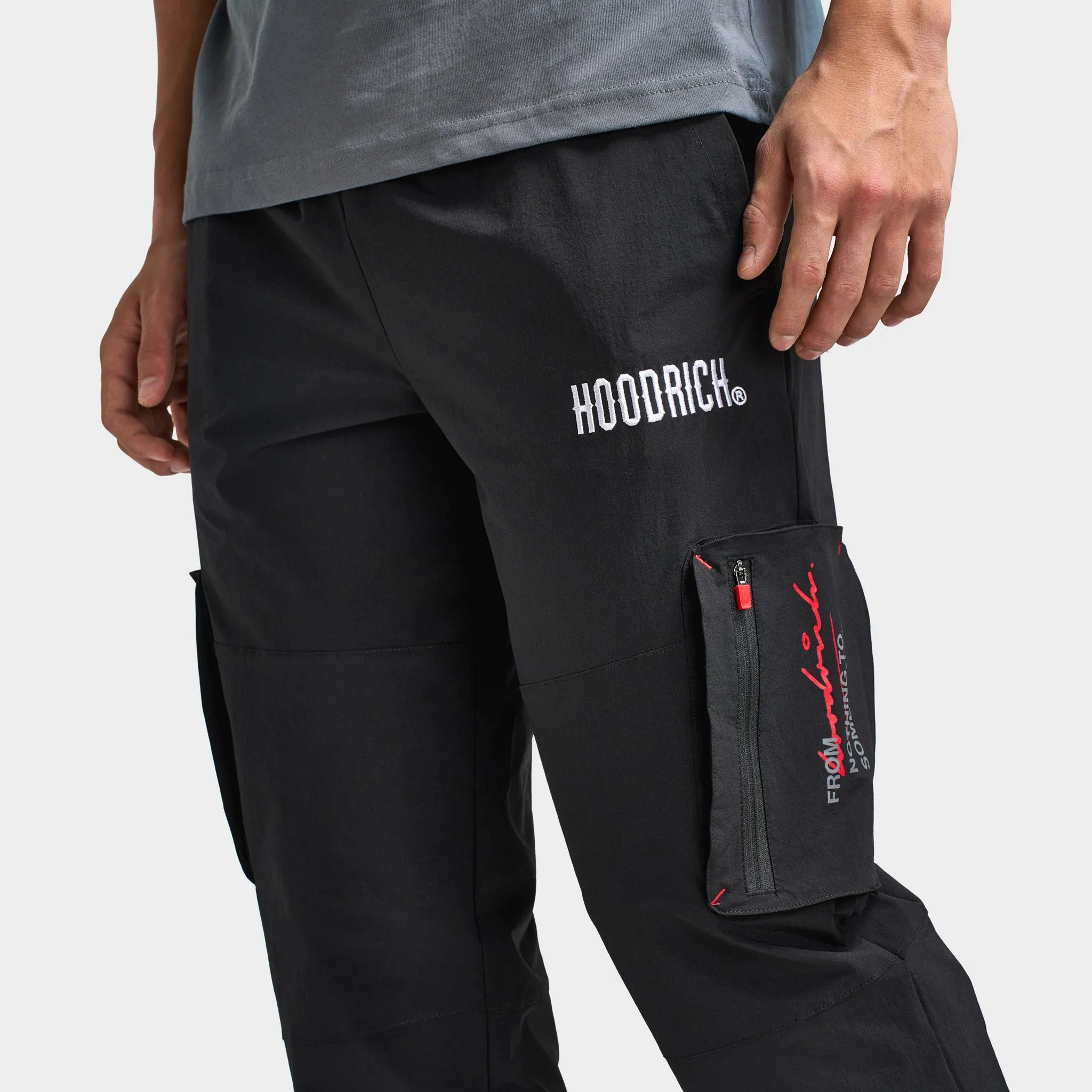 Mens Hoodrich Hoodrich Flames Woven Pants / Black