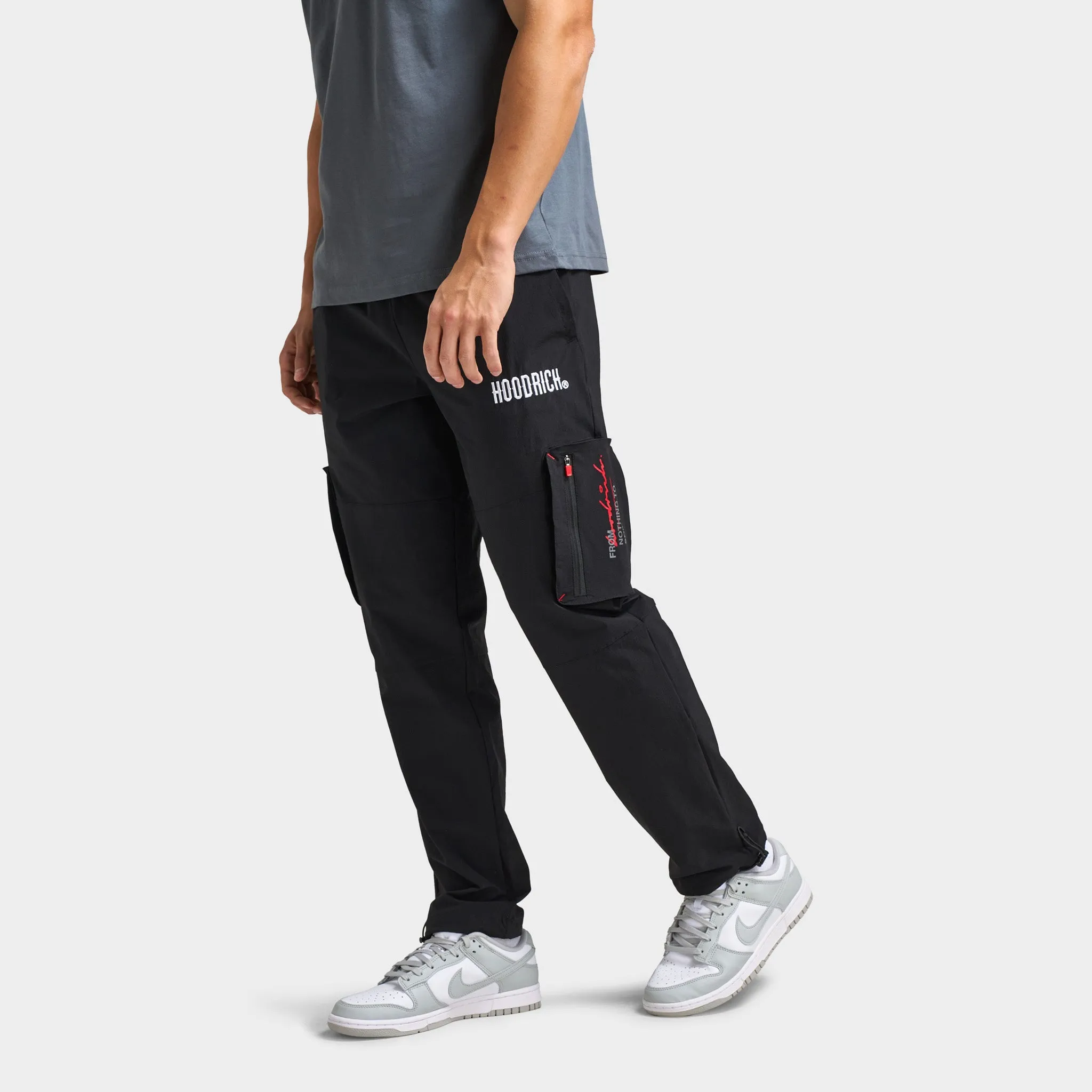 Mens Hoodrich Hoodrich Flames Woven Pants / Black