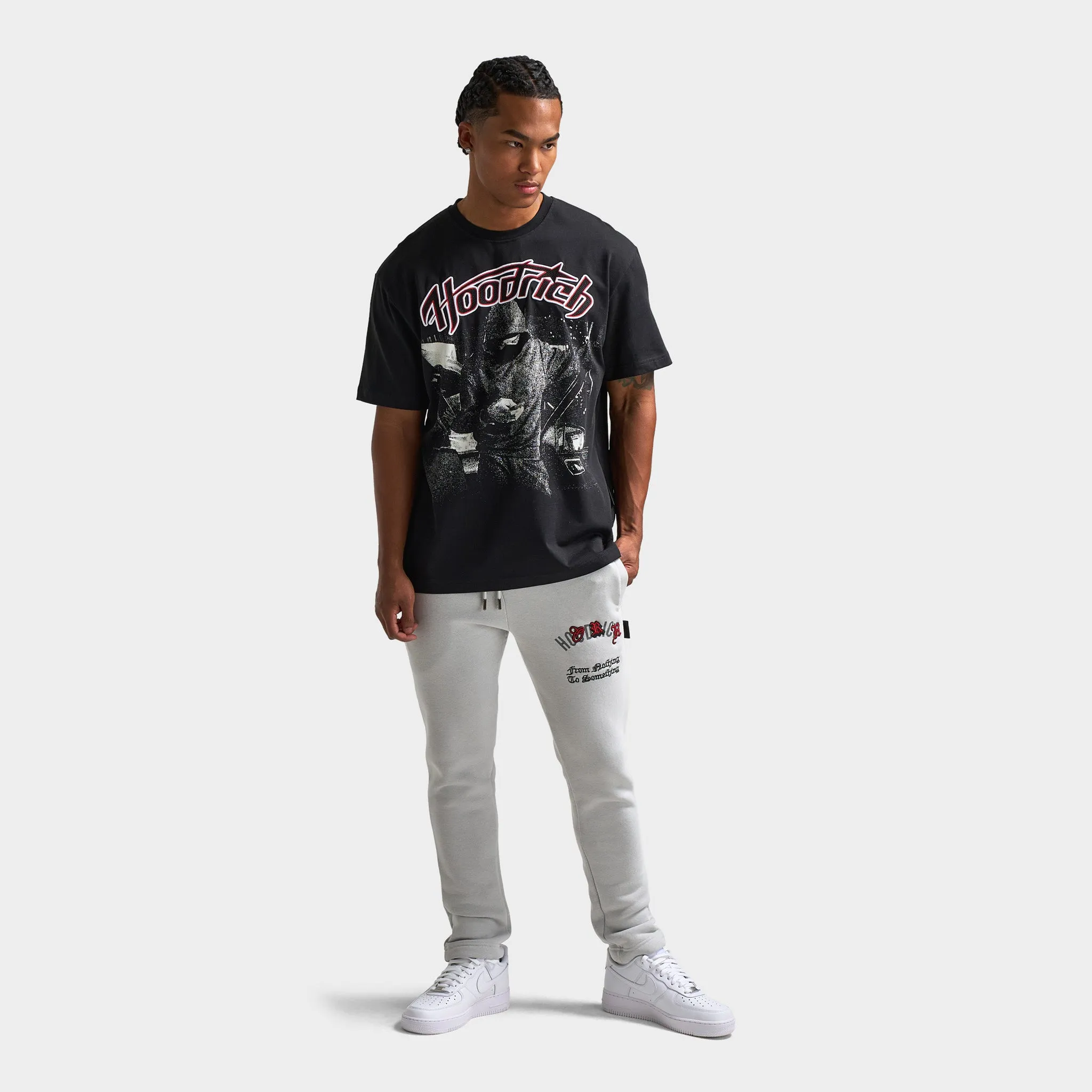 Mens Hoodrich Hoodrich Galaxy Graphic T-Shirt Black / White - Lychee