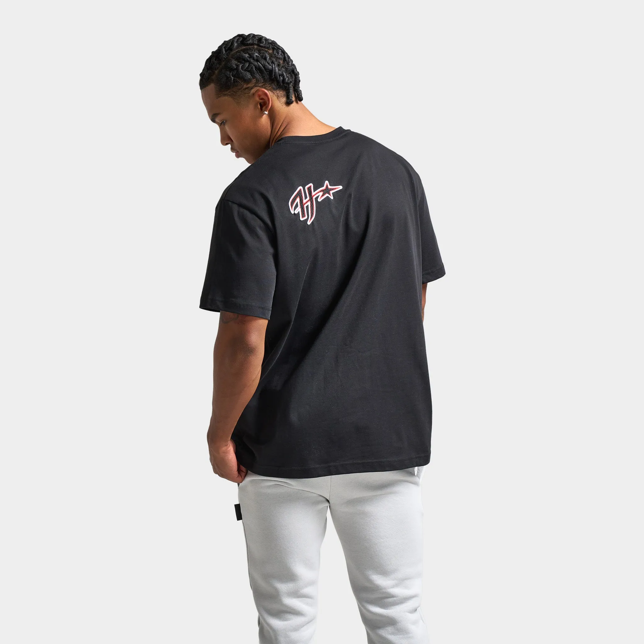 Mens Hoodrich Hoodrich Galaxy Graphic T-Shirt Black / White - Lychee