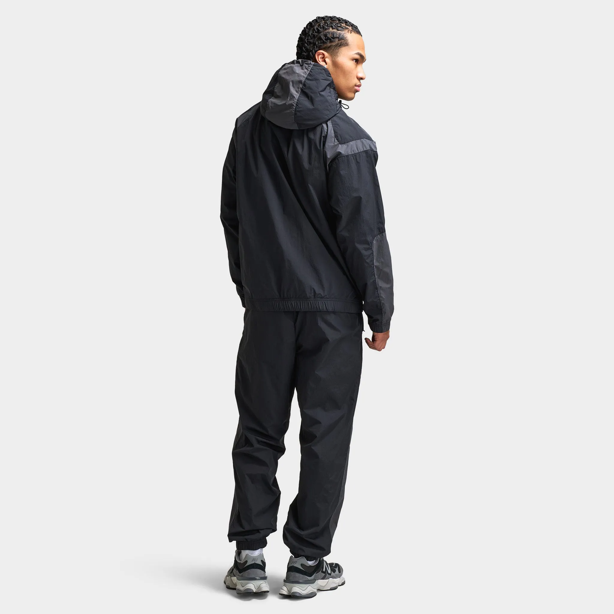 Mens Hoodrich Hoodrich Galaxy Woven Jacket Black / Asphalt - White