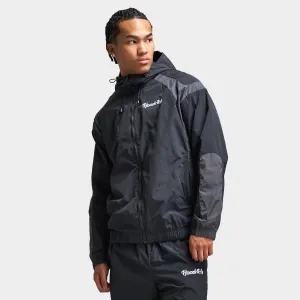 Mens Hoodrich Hoodrich Galaxy Woven Jacket Black / Asphalt - White