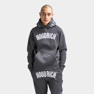 Mens Hoodrich Hoodrich Heat V3 Pullover Hoodie Asphalt / White - Monument