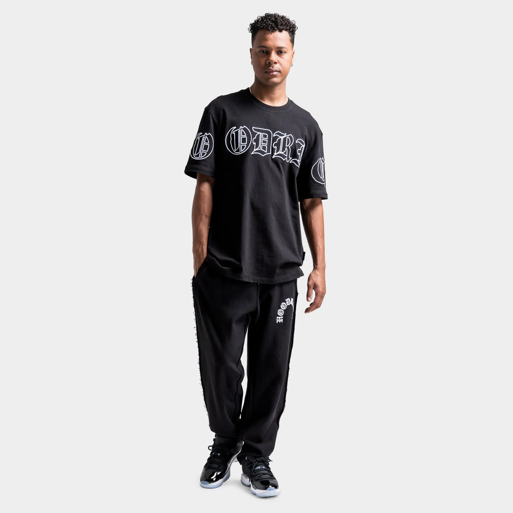 Mens Hoodrich Hoodrich Helix Jogger Black / White