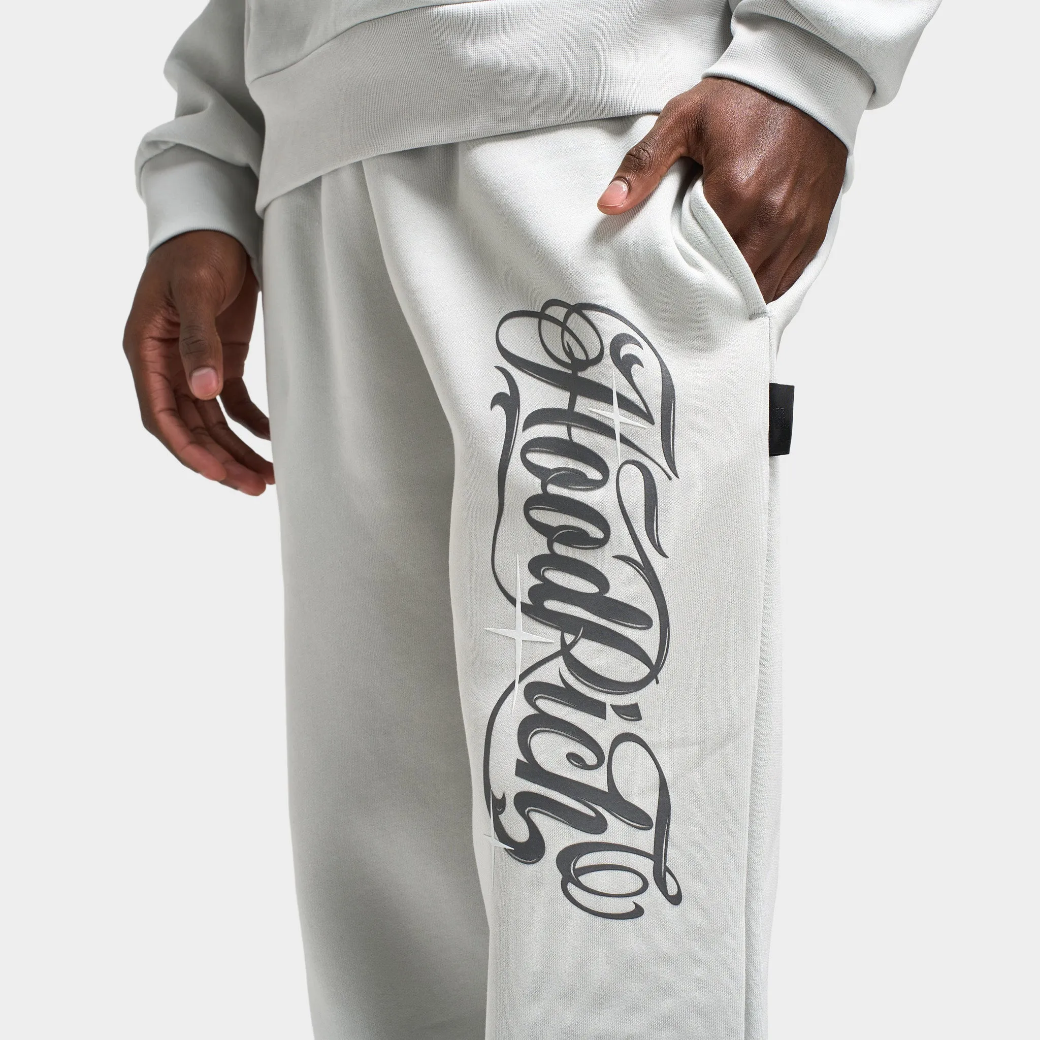 Mens Hoodrich Hoodrich Legacy Oversized Joggers Dawn Blue / Lava Smoke - Anthracite