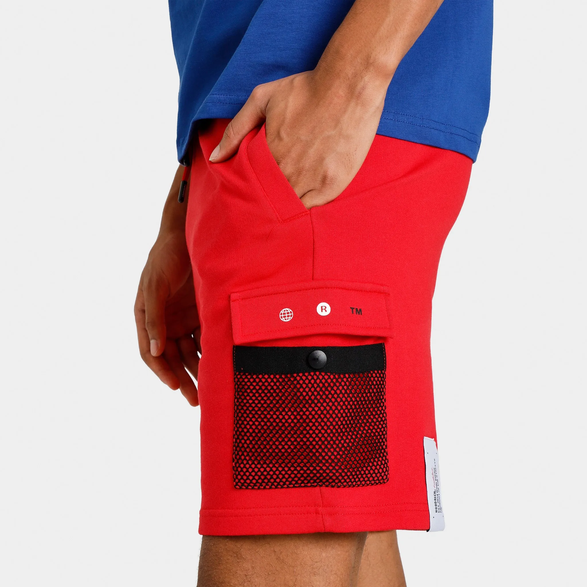 Mens Hoodrich Hoodrich OG Build Cargo Shorts / Mars Red