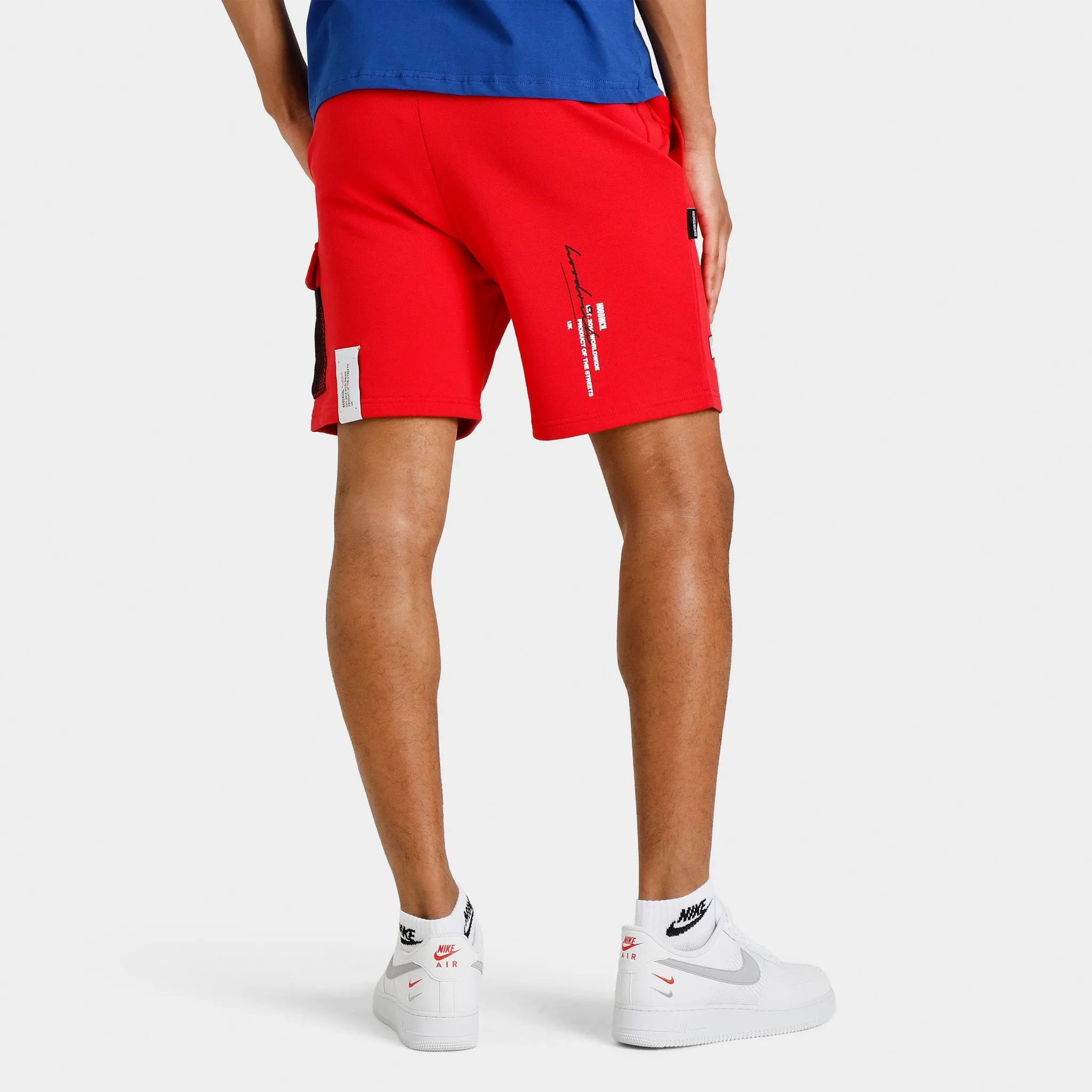 Mens Hoodrich Hoodrich OG Build Cargo Shorts / Mars Red