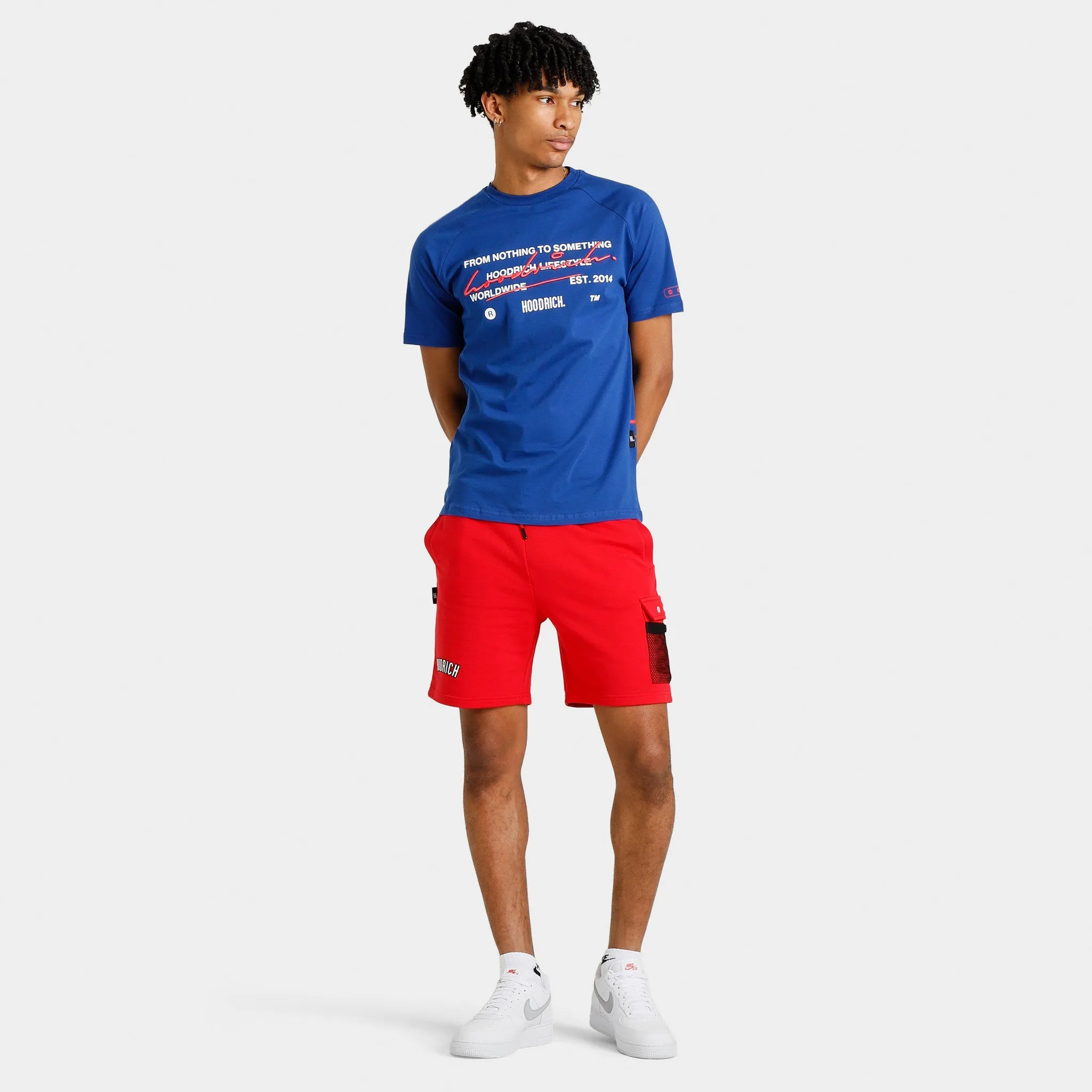 Mens Hoodrich Hoodrich OG Build Cargo Shorts / Mars Red