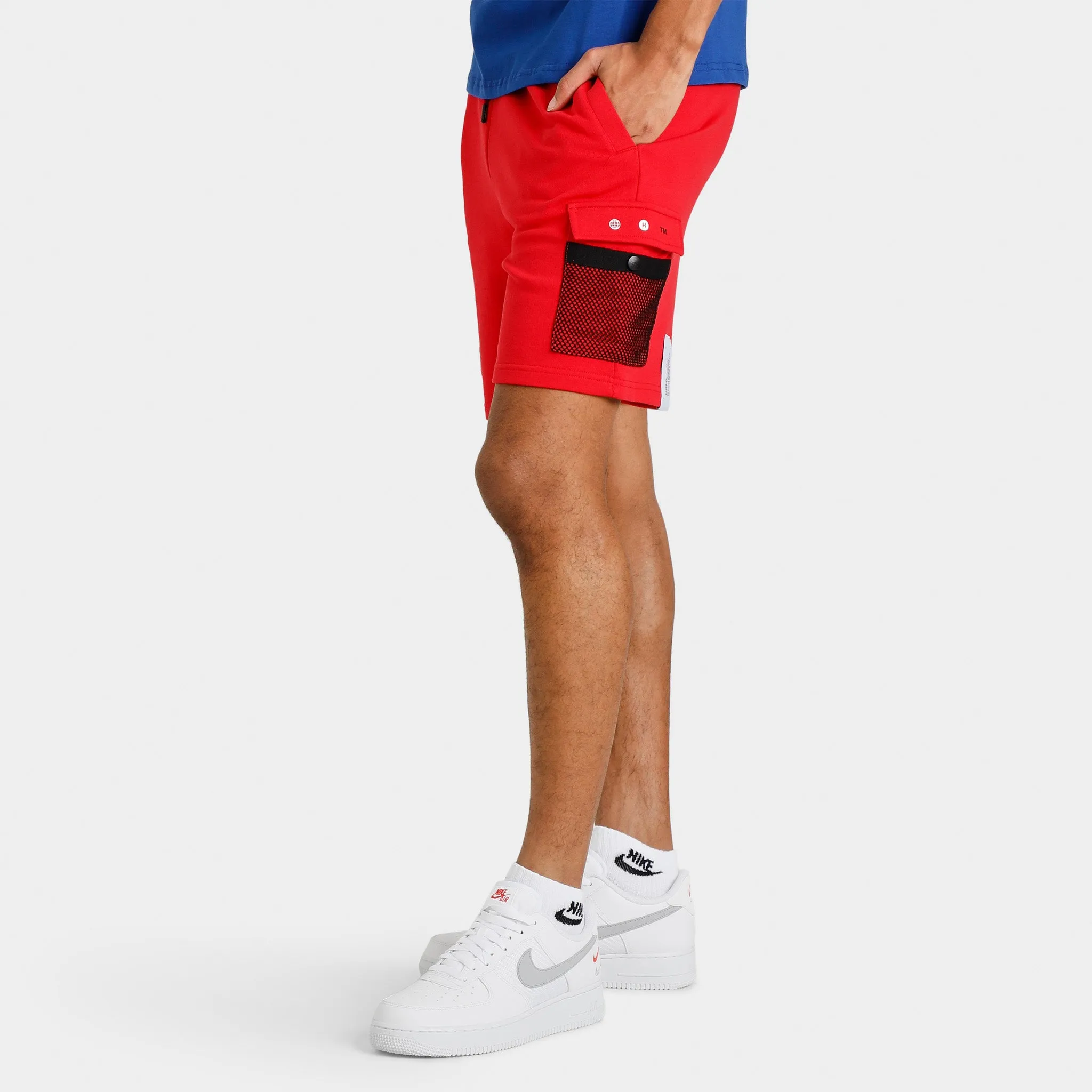Mens Hoodrich Hoodrich OG Build Cargo Shorts / Mars Red