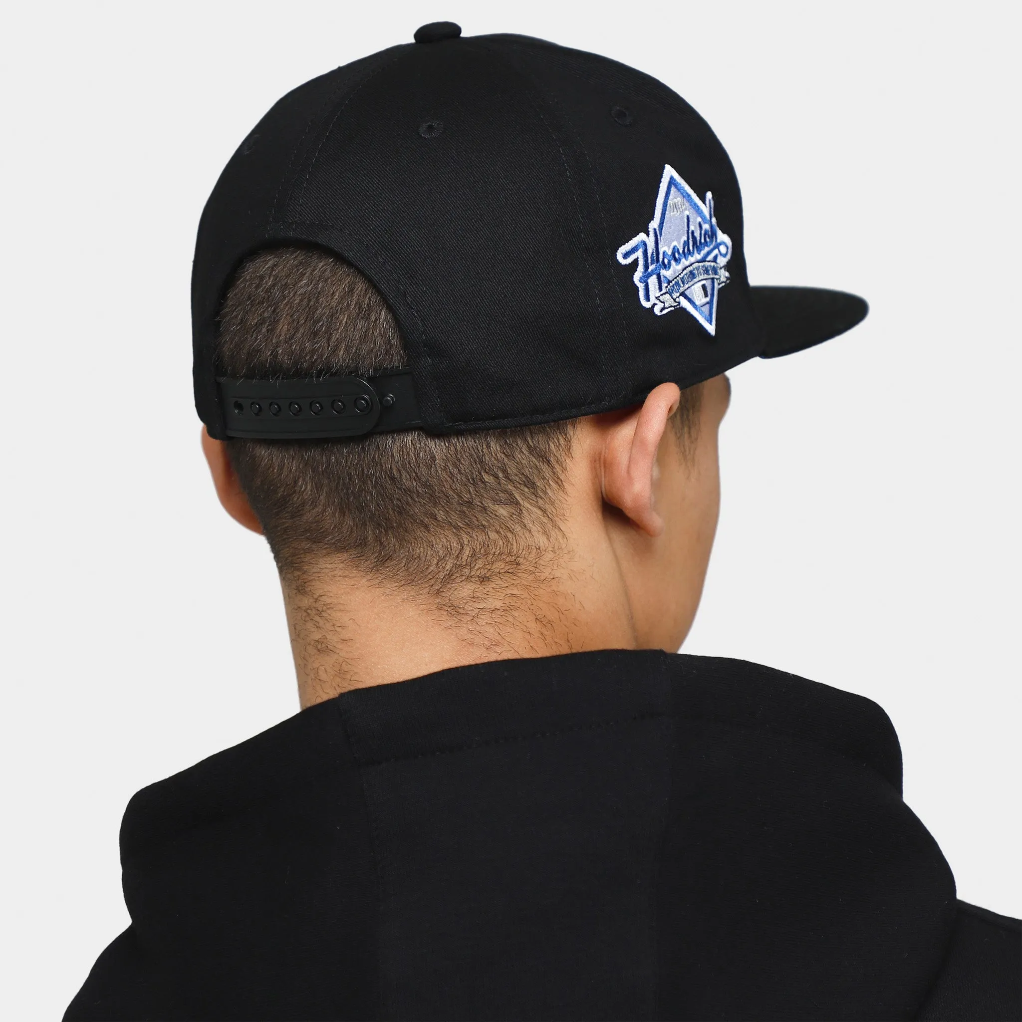 Mens Hoodrich Hoodrich OG Stark 5 Panel Snapback Cap / Black