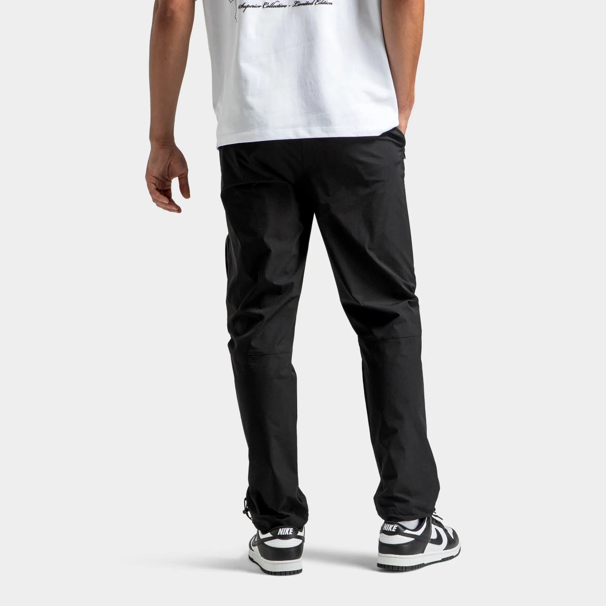Mens Hoodrich Hoodrich Resist Woven Cargo Black / White - Lychee