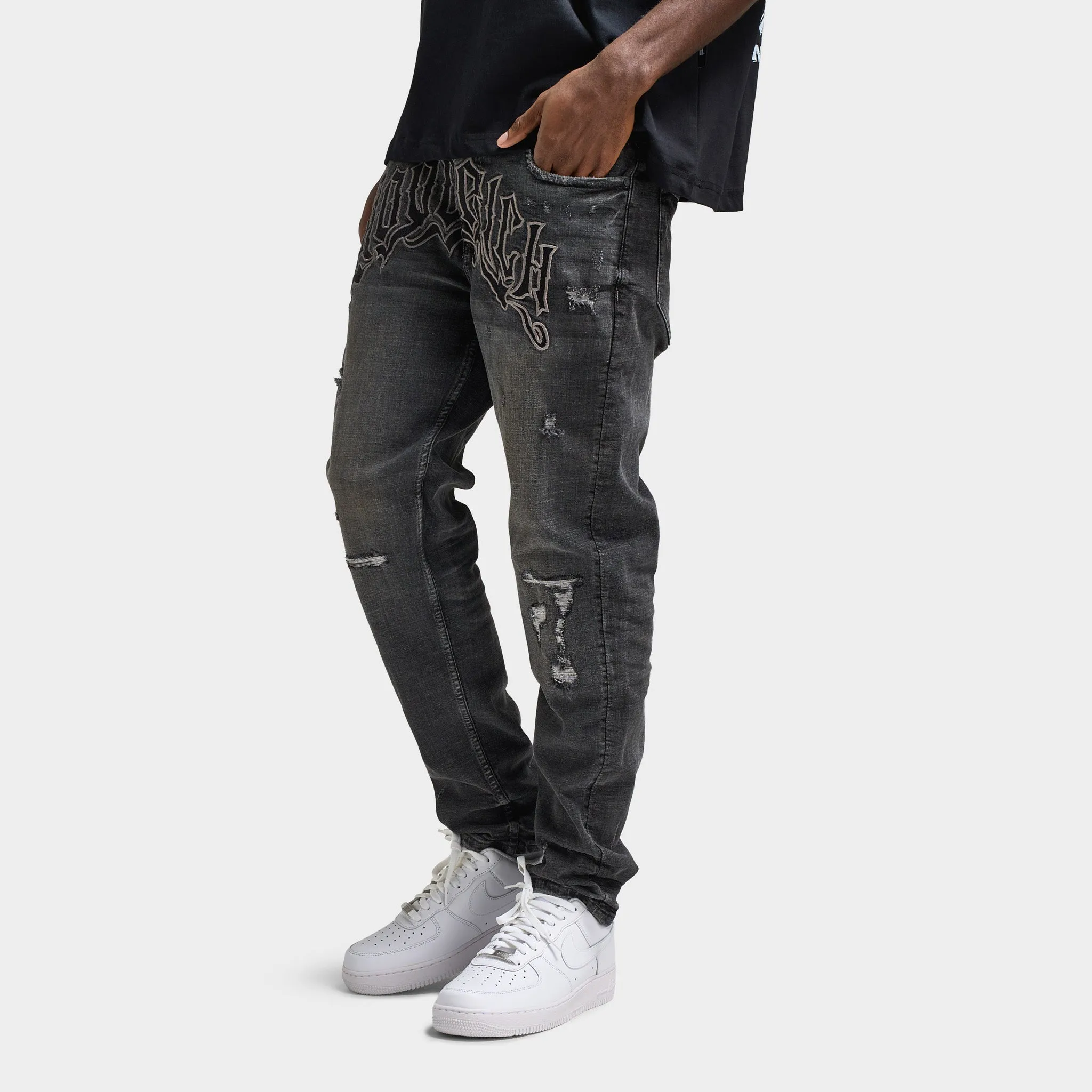 Mens Hoodrich Hoodrich Ritual Denim Pants / Black