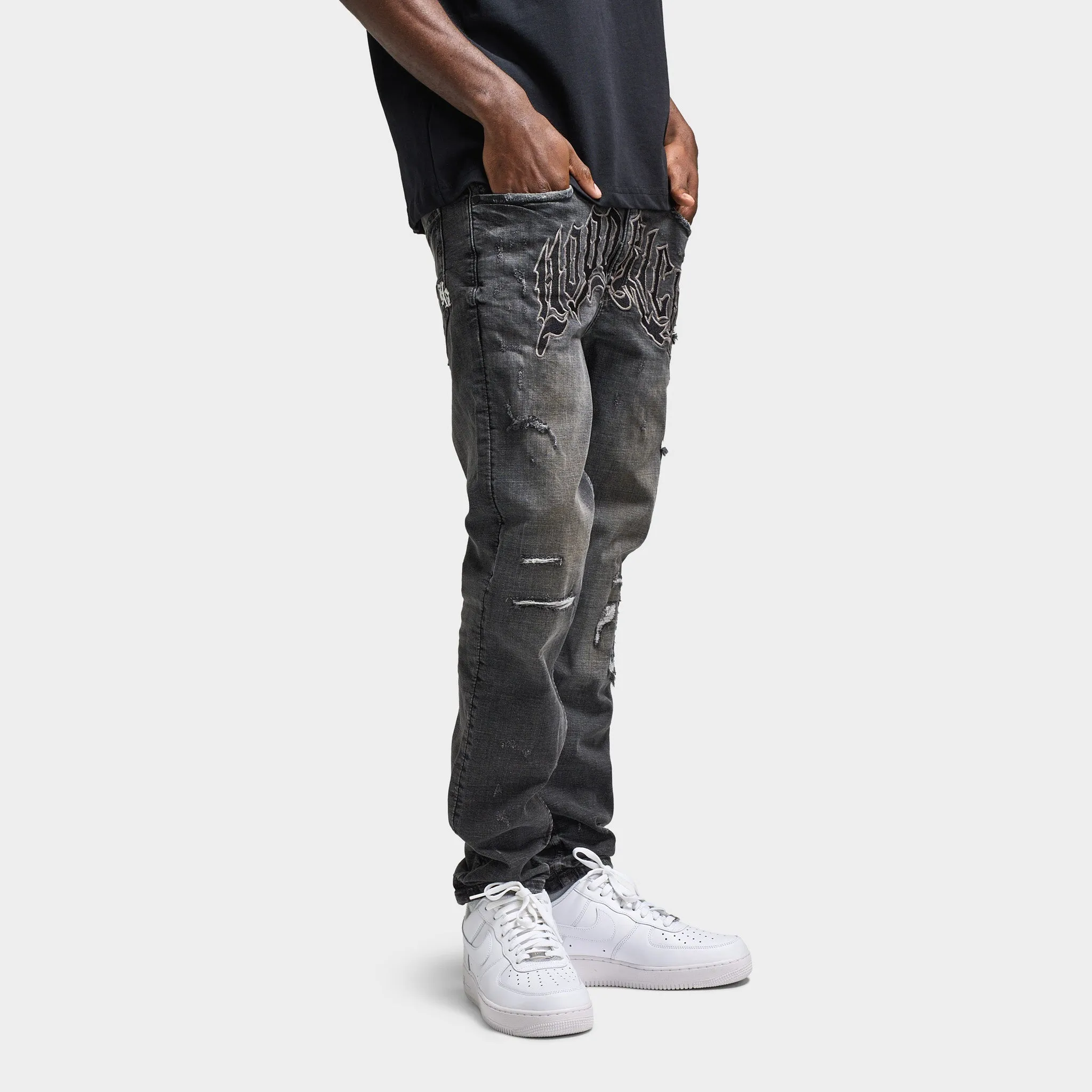 Mens Hoodrich Hoodrich Ritual Denim Pants / Black