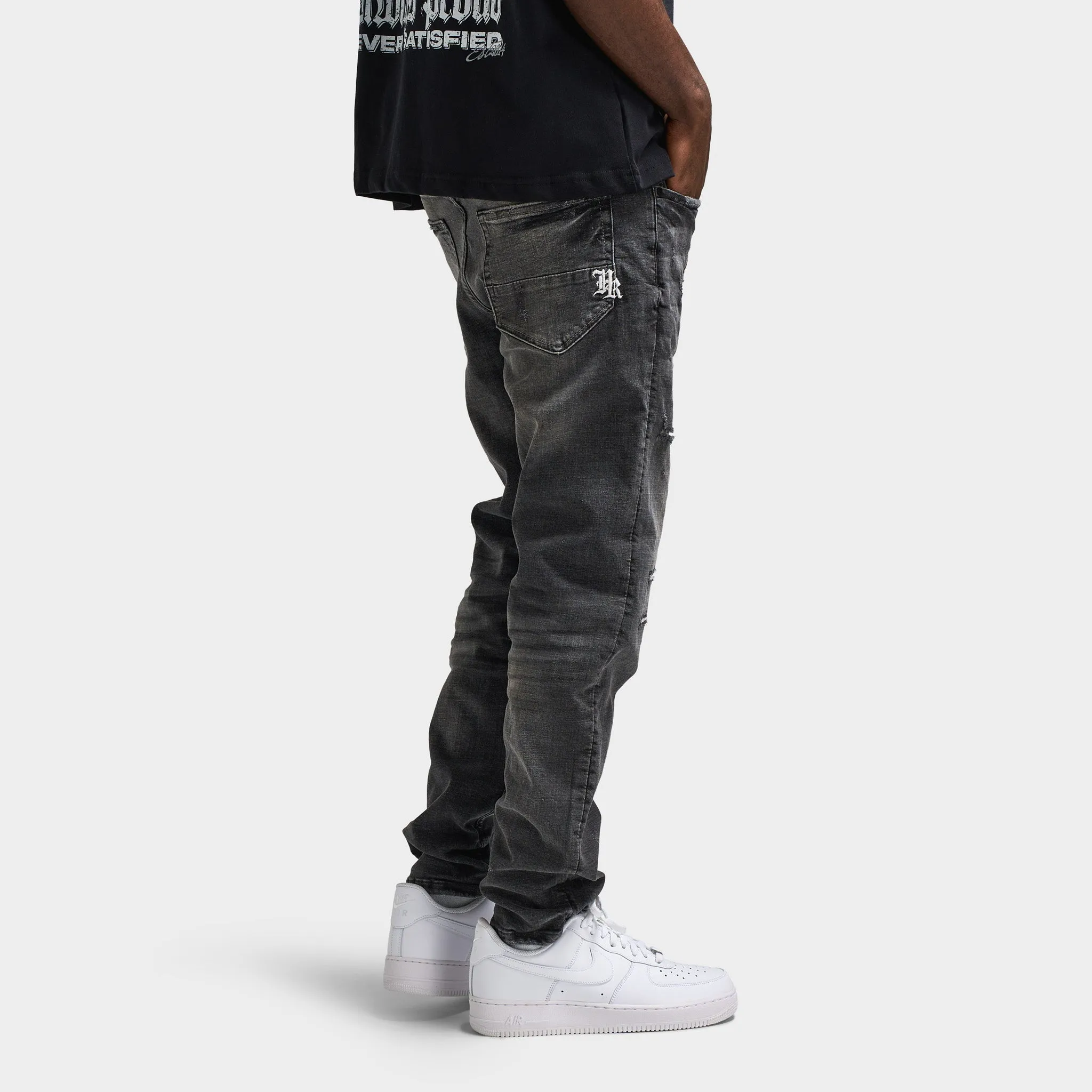 Mens Hoodrich Hoodrich Ritual Denim Pants / Black
