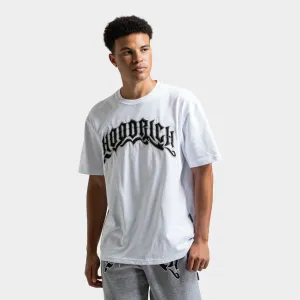 Mens Hoodrich Hoodrich Ritual Embroidered T-Shirt Black / White
