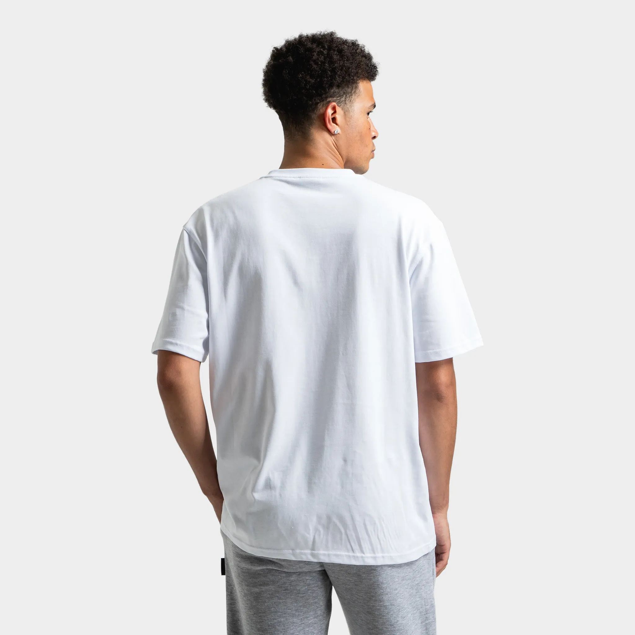 Mens Hoodrich Hoodrich Ritual Embroidered T-Shirt Black / White