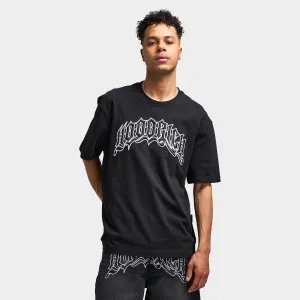 Mens Hoodrich Hoodrich Ritual Oversized Graphic T-Shirt Black / White
