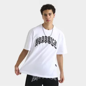 Mens Hoodrich Hoodrich Ritual Oversized Graphic T-Shirt White / Black