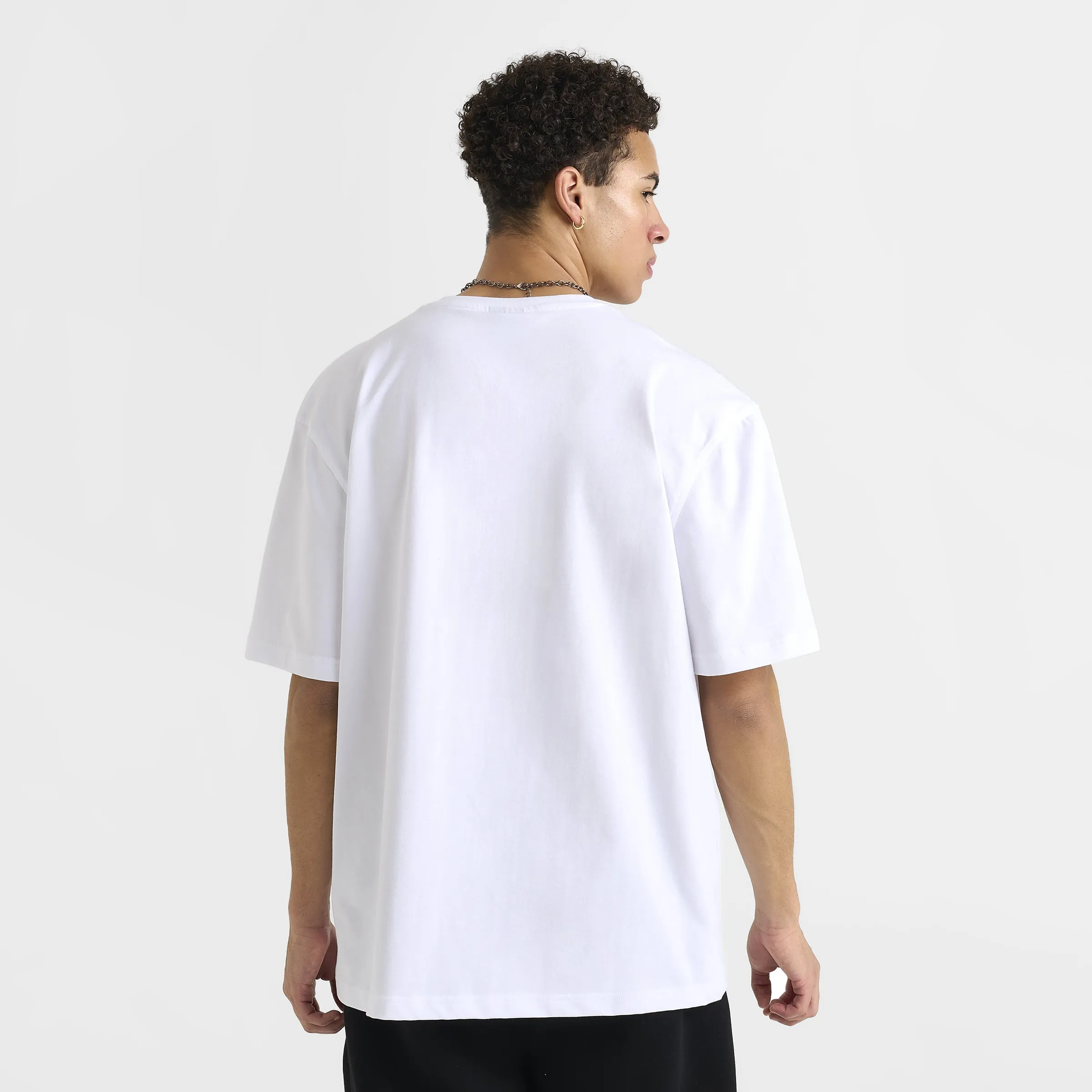 Mens Hoodrich Hoodrich Ritual Oversized Graphic T-Shirt White / Black