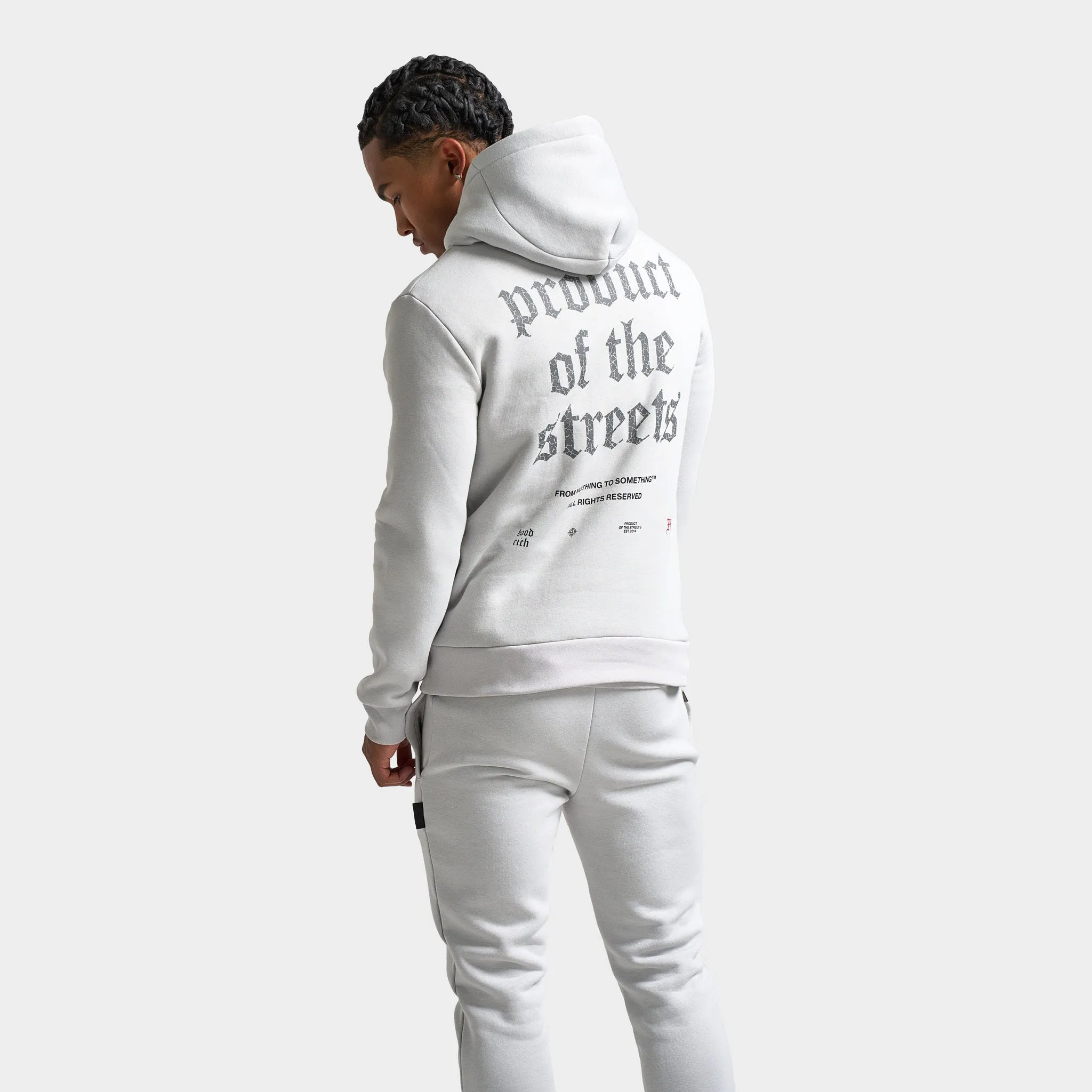 Mens Hoodrich Hoodrich Shadow Hoodie / Grey