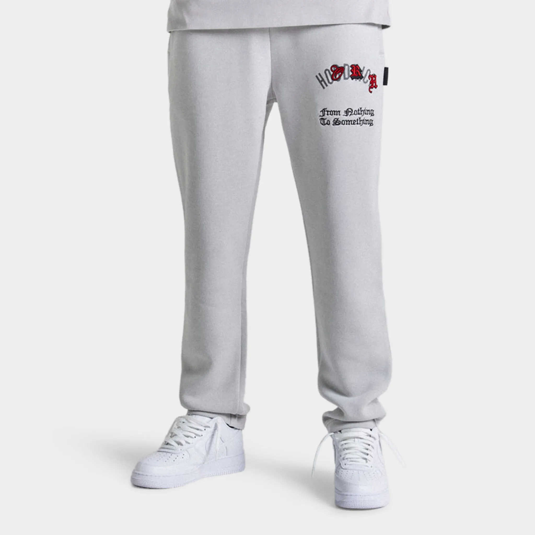 Mens Hoodrich Hoodrich Shadow Jogger Quiet Gray / Lava Smoke - Lychee