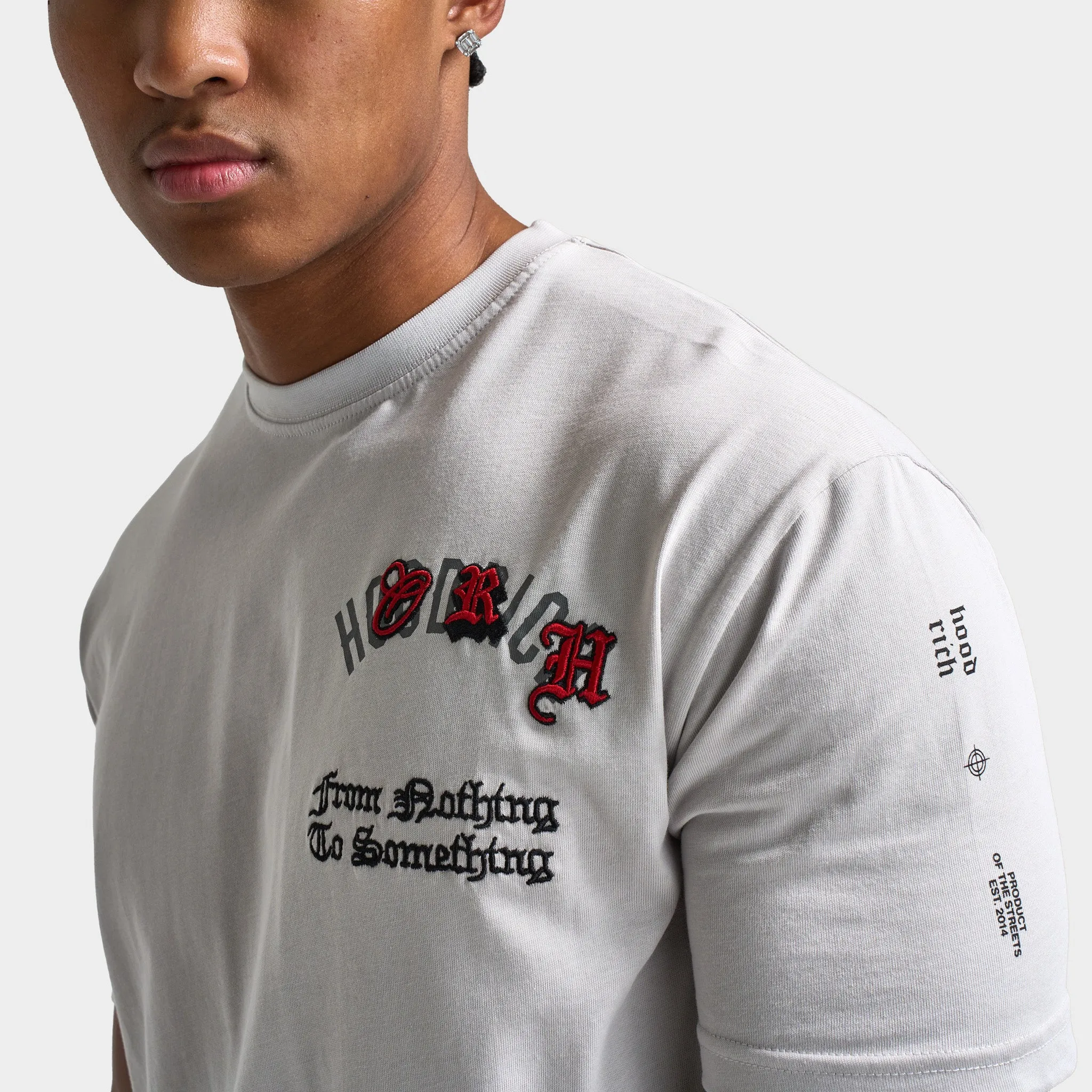 Mens Hoodrich Hoodrich Shadow T-Shirt / Grey