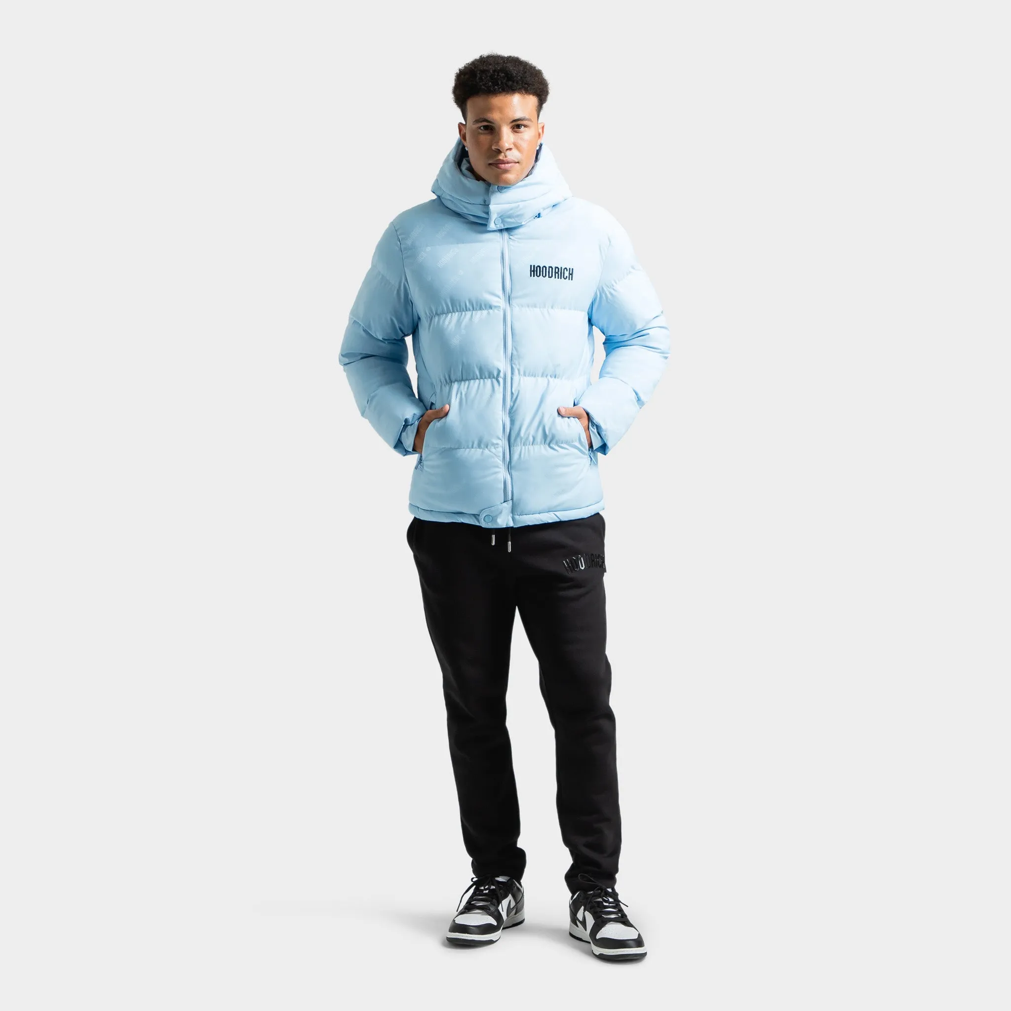 Mens Hoodrich Hoodrich Stack V2 Jacket Clear Sky / Black