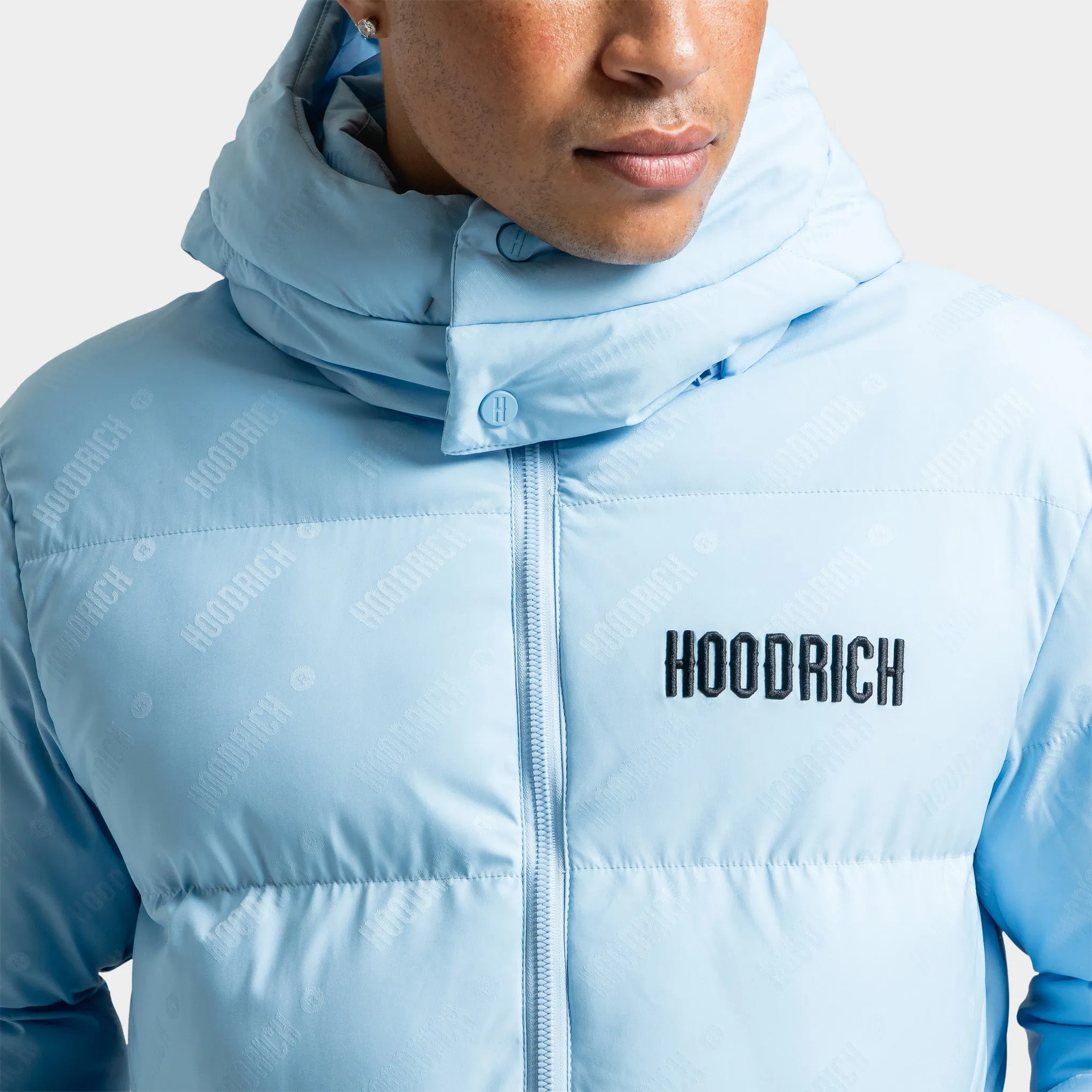 Mens Hoodrich Hoodrich Stack V2 Jacket Clear Sky / Black