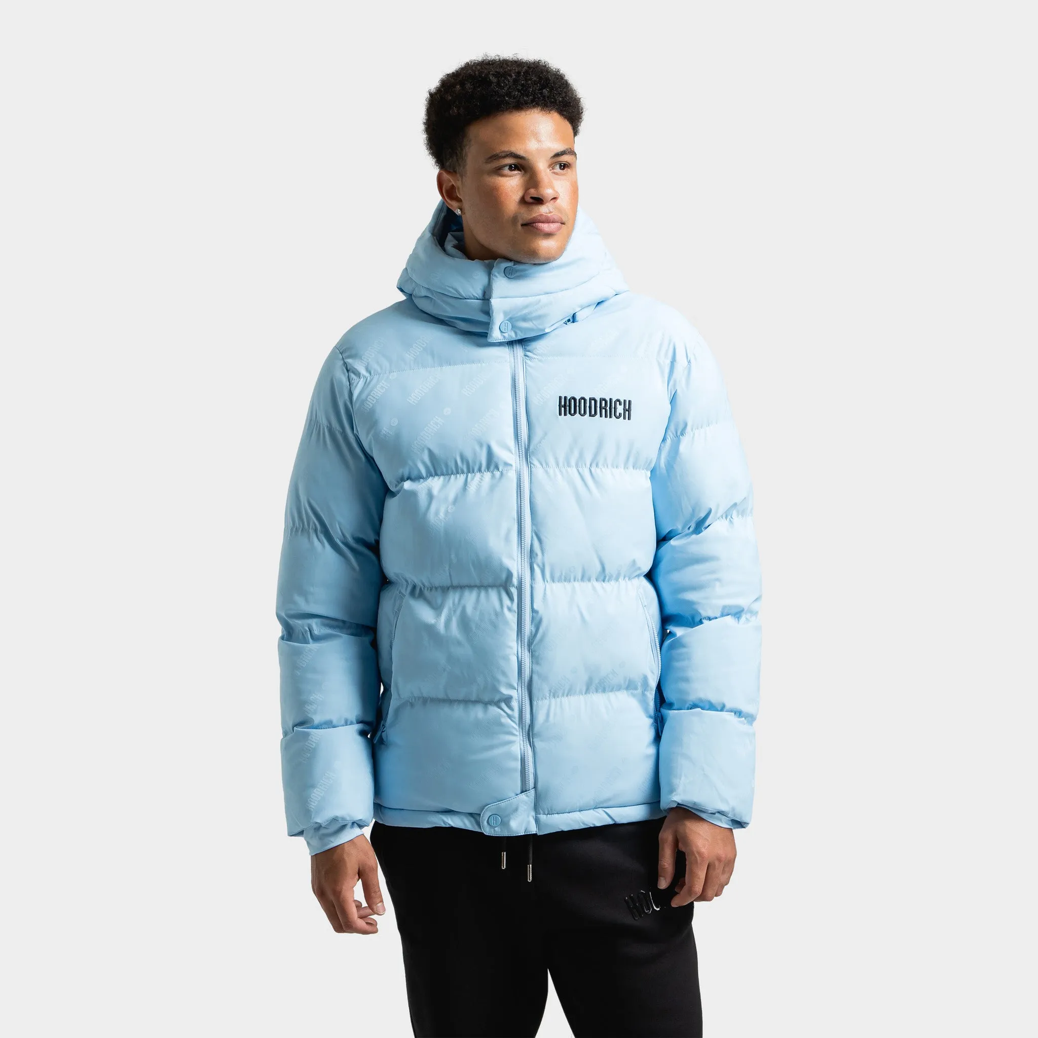 Mens Hoodrich Hoodrich Stack V2 Jacket Clear Sky / Black
