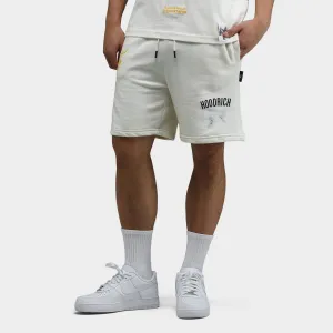Mens Hoodrich Hoodrich Take Flight V2 Shorts Egret / Black - Daylily