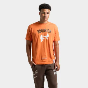 Mens Hoodrich Hoodrich Take Flight V2 T-Shirt Burnt Orange / Black - Blan
