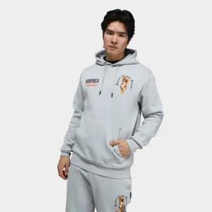 Mens Hoodrich Hoodrich Vici Pullover Hoodie Harbor Mist / White - Persimmon Orange