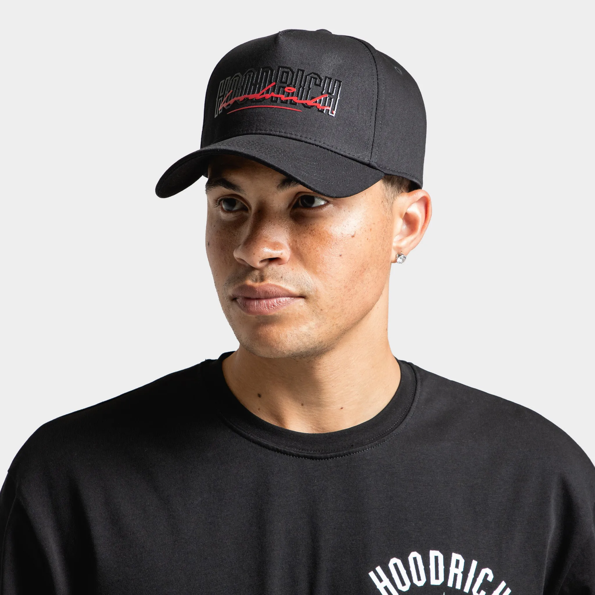 Mens Hoodrich Hoodrich Vivid 5 Panel Cap / Black