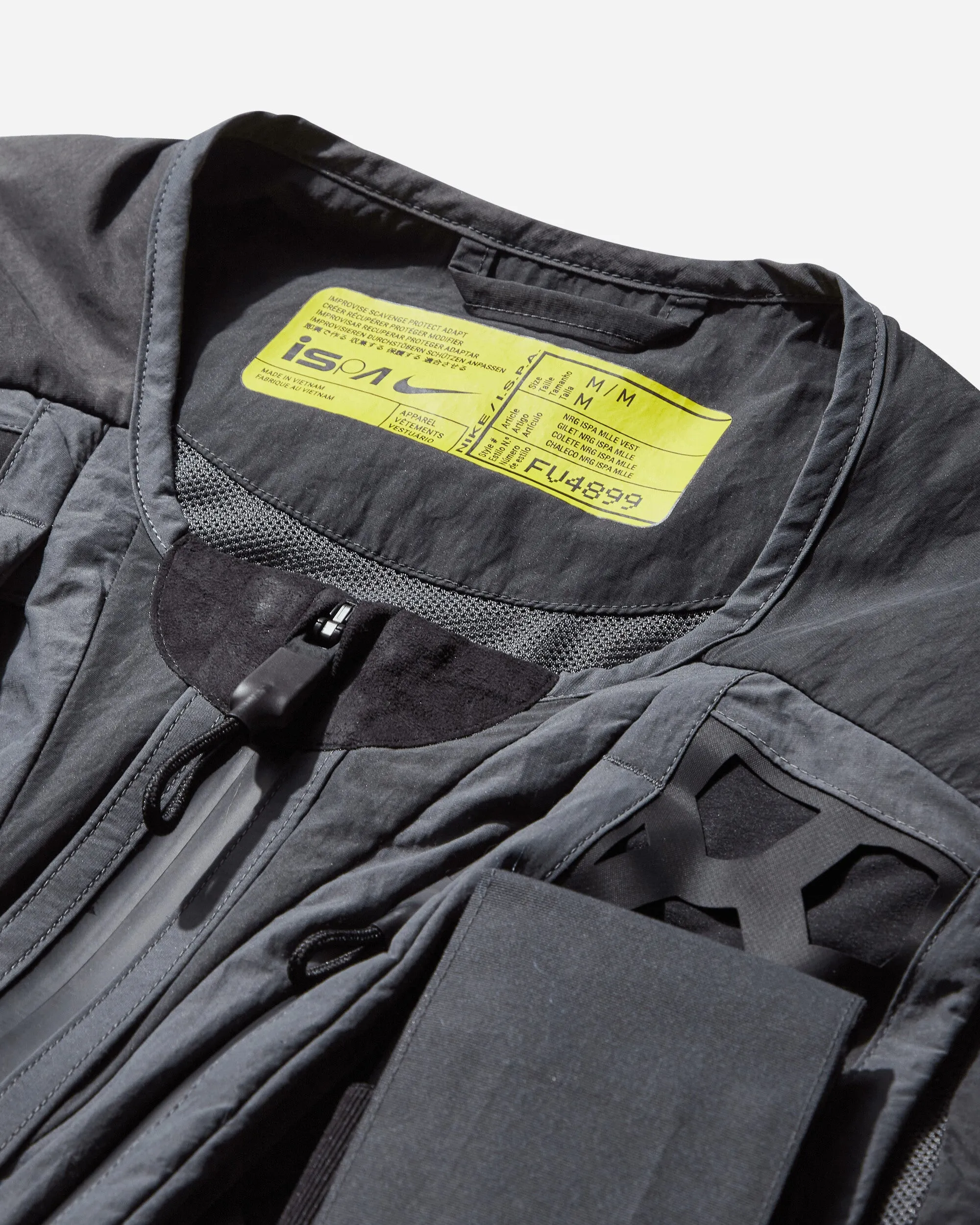 Men's ISPA Modular Pocket Vest Anthracite