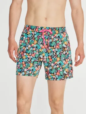 Mens Johnnie-O Chubbies 5.5-Inch The Bloomerangs Swim Trunks - Black