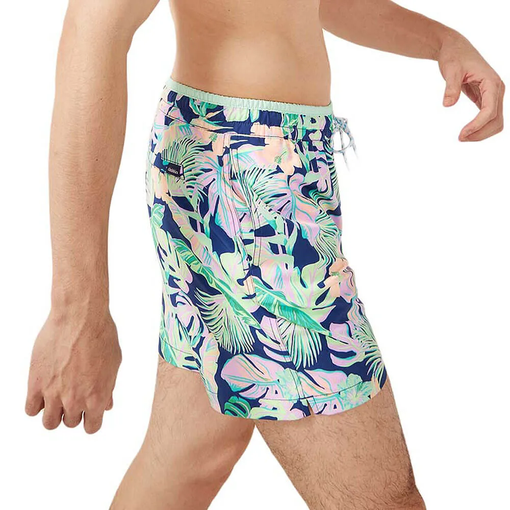 Mens Johnnie-O Chubbies 5.5-Inch The Night Faunas Swim Trunks - Navy