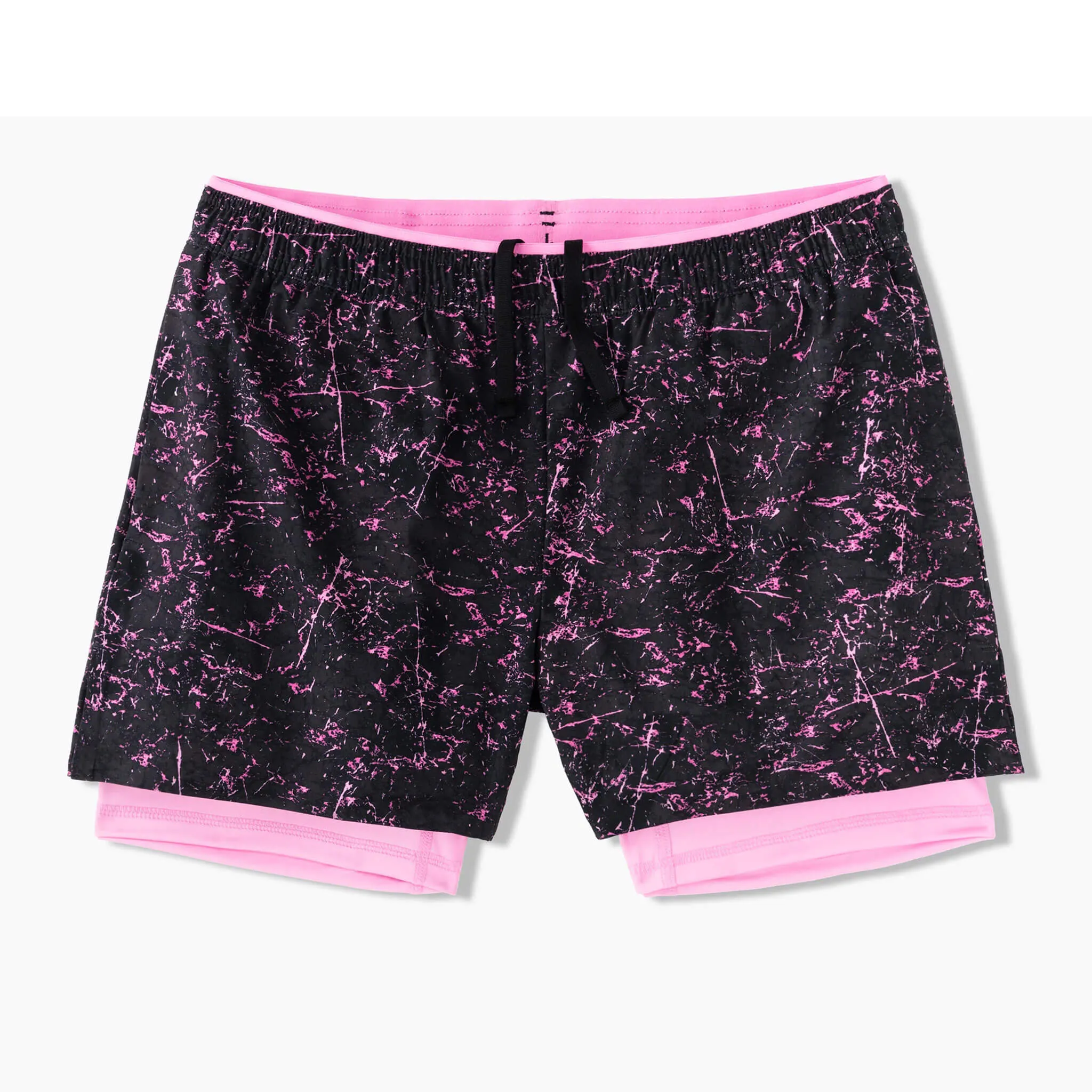 Mens Johnnie-O Chubbies 5.5-Inch The Pink Concretes Training Shorts - Bright Pink