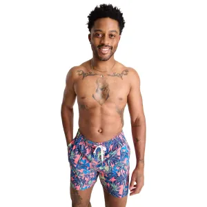 Mens Johnnie-O Chubbies 5.5-Inch The Wild Things Swim Trunks - Coral